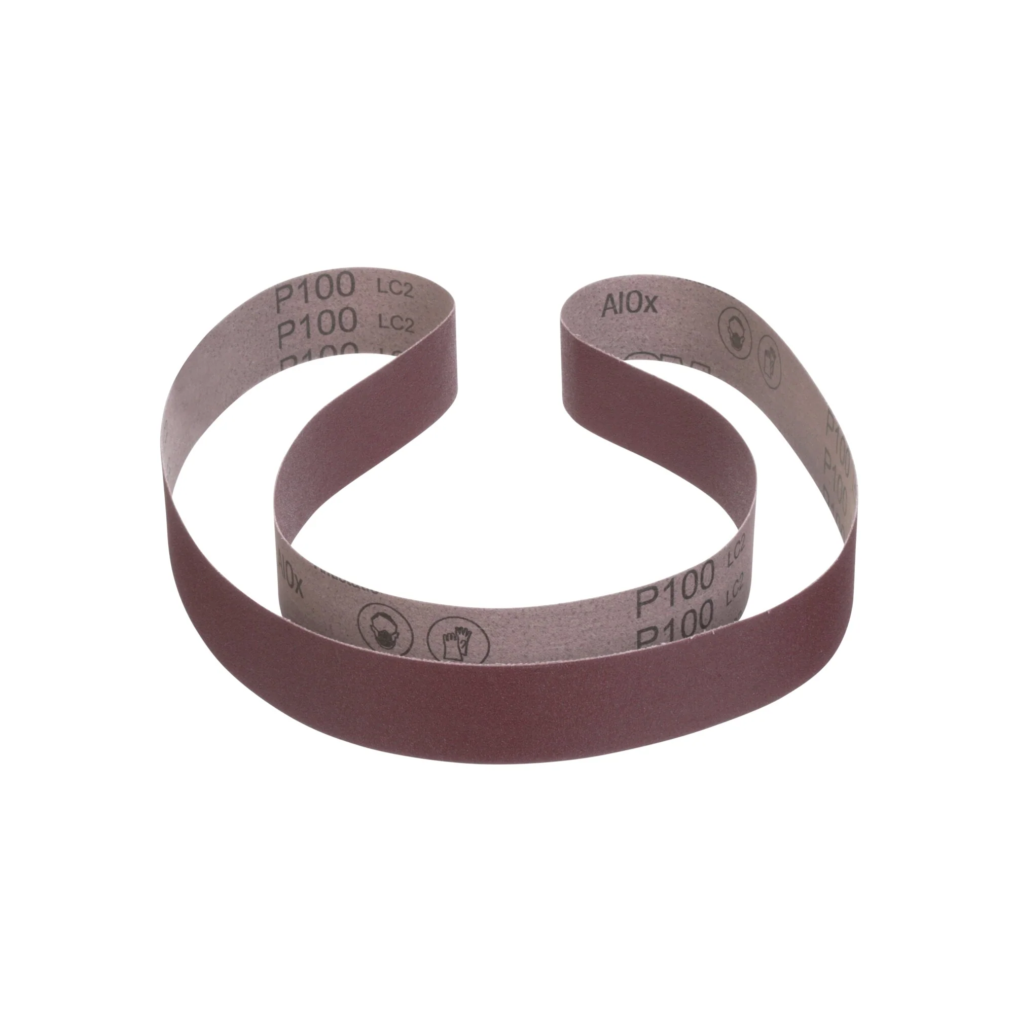 3M Cloth Belt 370DZ, 60 Y-weight, 12 in x 131 in, Film-lok, Single-flex