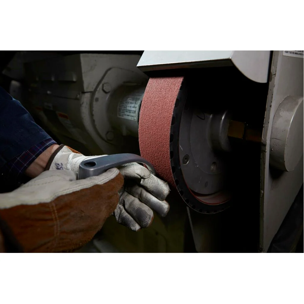 3M Cubitron ll Cloth Belt 784F, 36+ YF-weight, 4 in x 112 in,Film-lok - Image 3