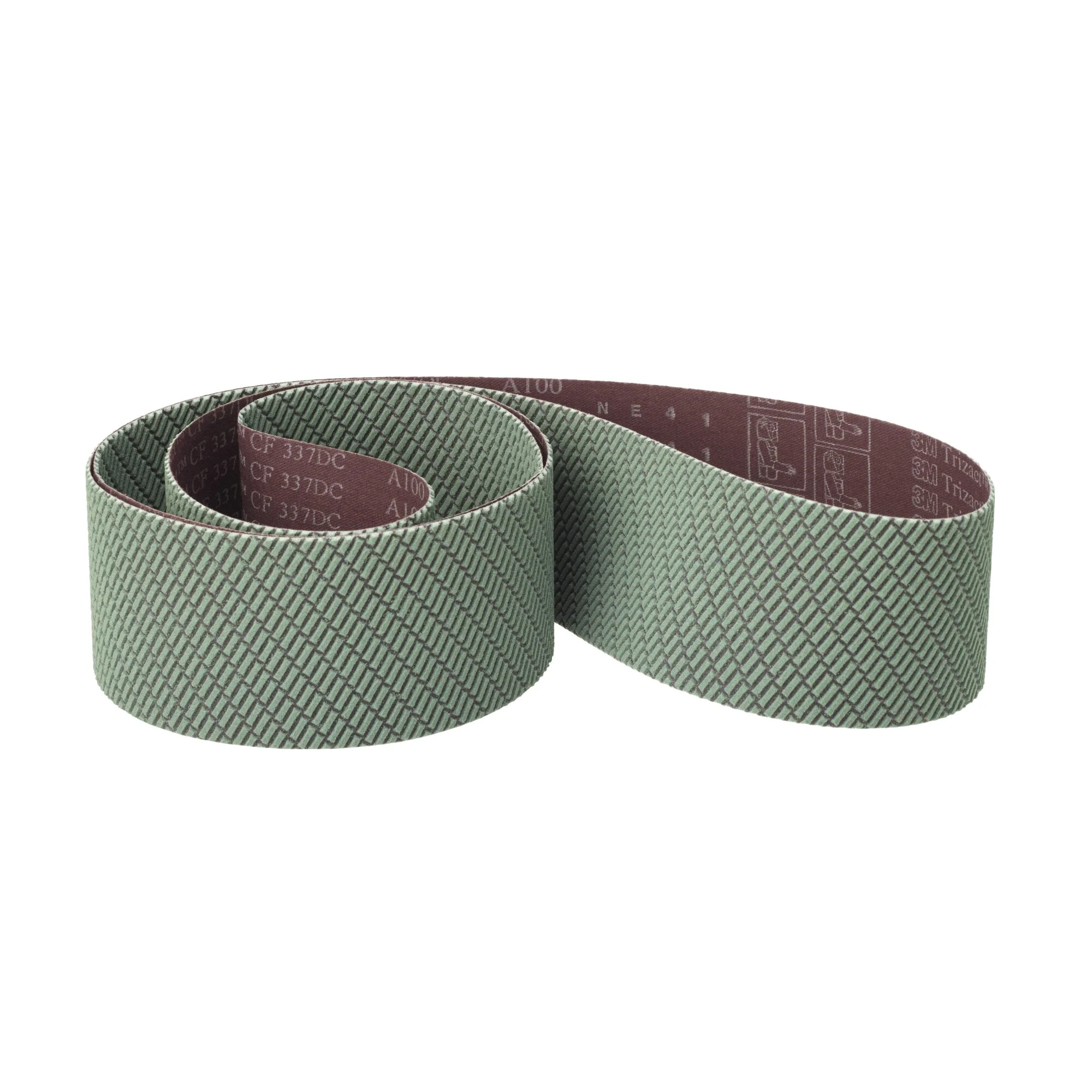 3M Trizact Cloth Belt 337DC, A45 X-weight, 2 in x 48 in, Film-lok, NoFlex