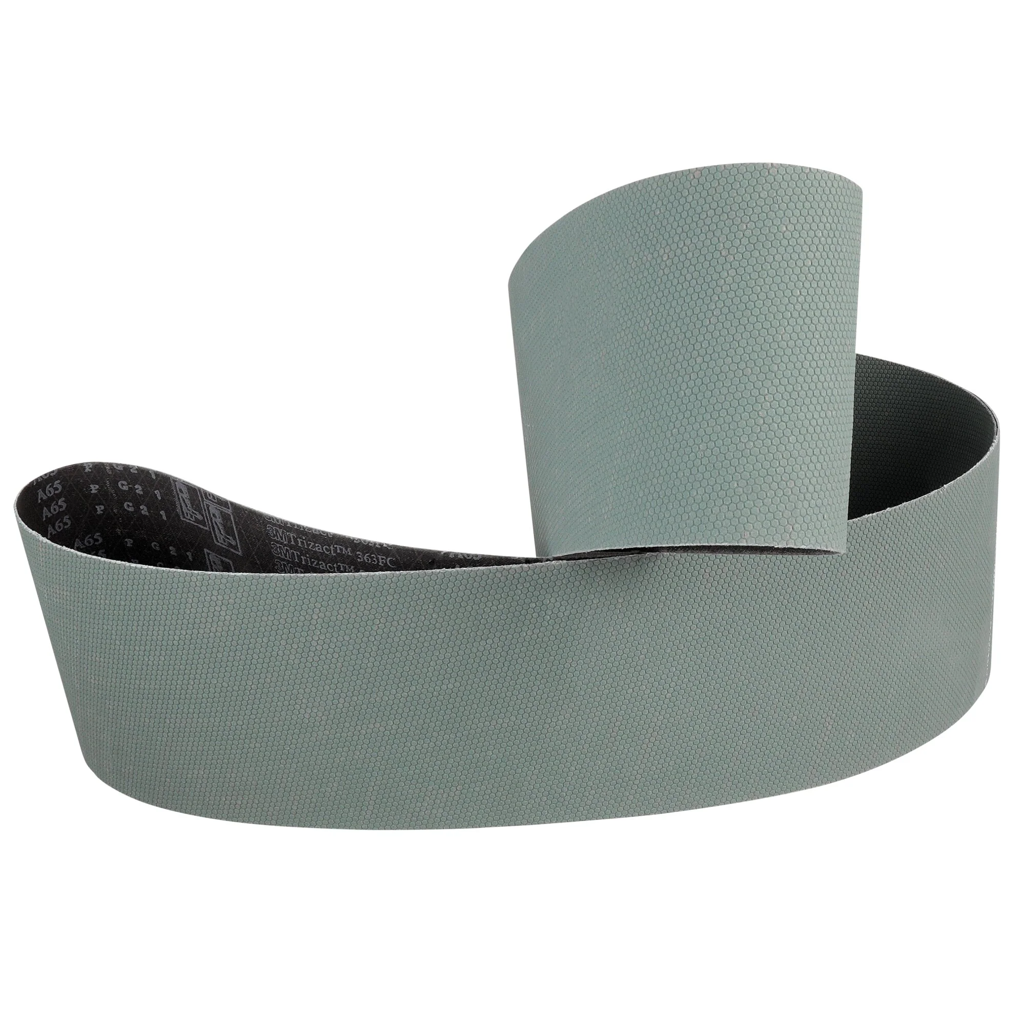 3M Trizact Cloth Belt 363FC, A65 YF-weight, 19 in x 60 in, Film-lok,Full-flex - Image 4