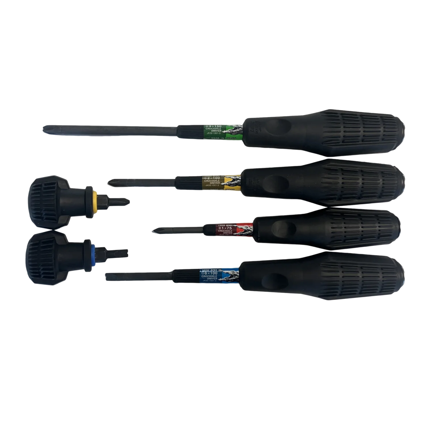 ANEX JK02-1001-S1 Crocodile Driver Set, 6 Pc.