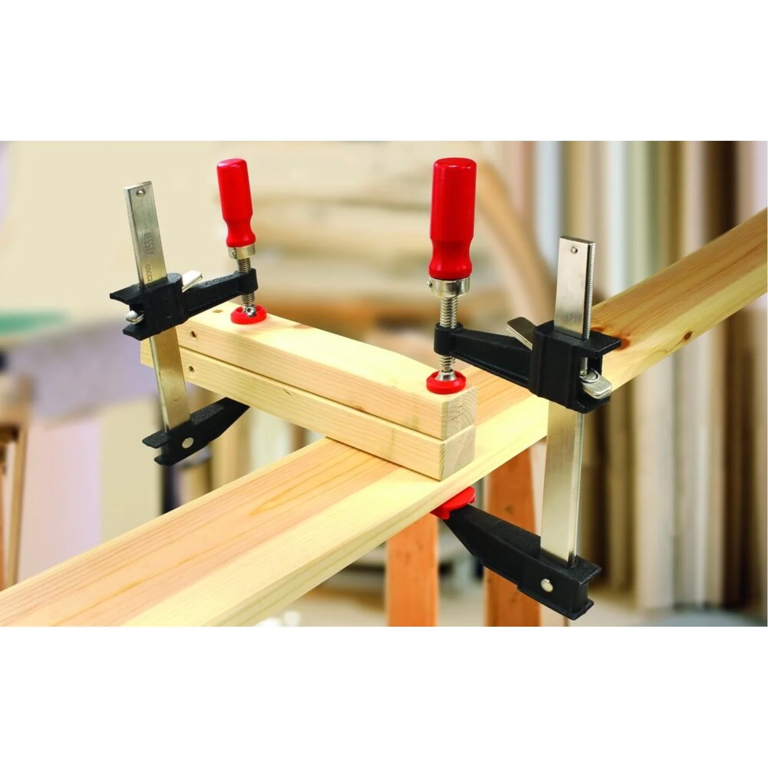 Bessey GSCC5.024 Clamp, clutch style, swivel pads, 5.0 In. x 24 In., 1200 lb - Image 4