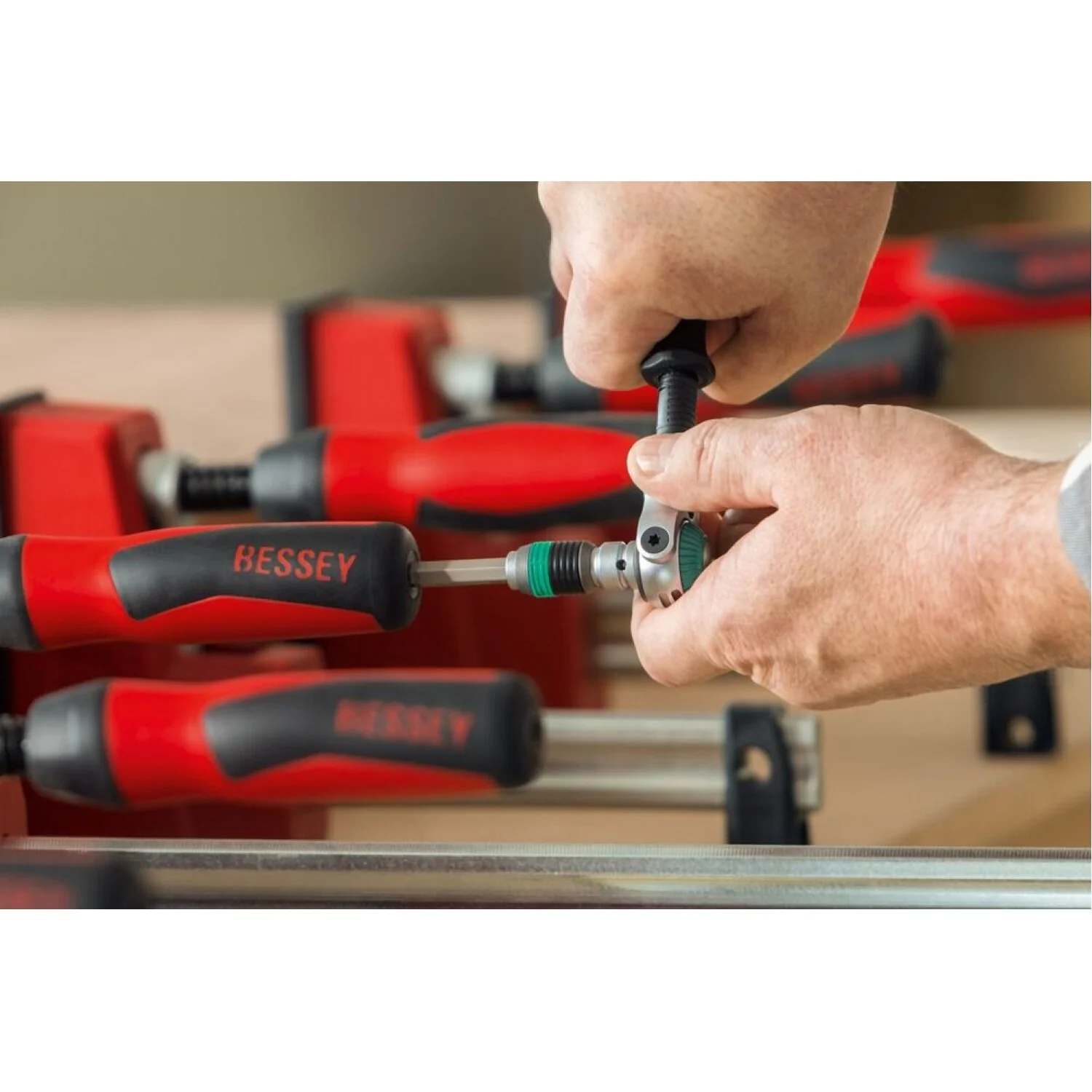 Bessey KRE3512 Parallel Clamp, K Body REVOlution, 12 Inch, 1700 lbs - Image 13