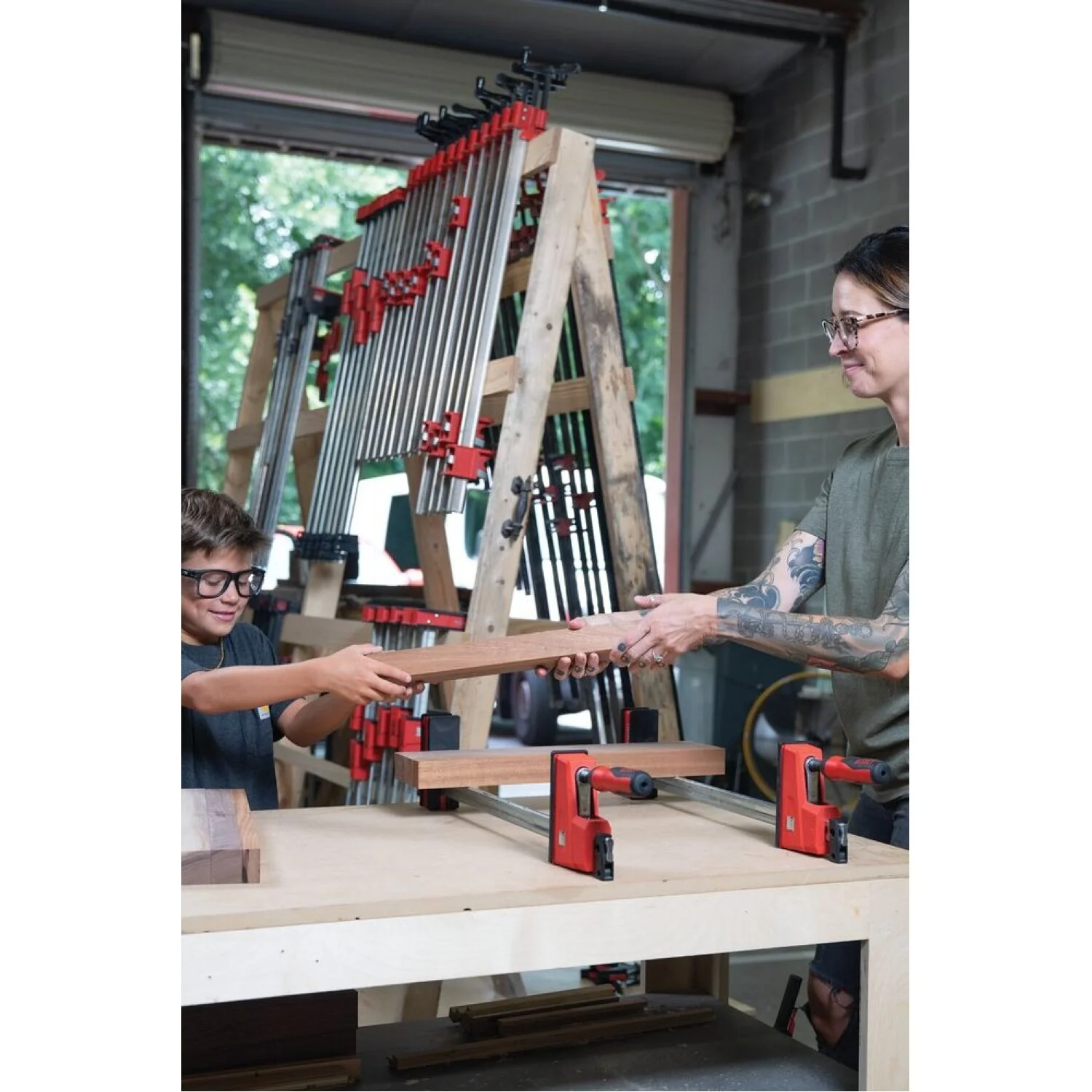 Bessey KRE3550 Parallel Clamp, K Body REVOlution, 50 Inch, 1700 lbs - Image 22