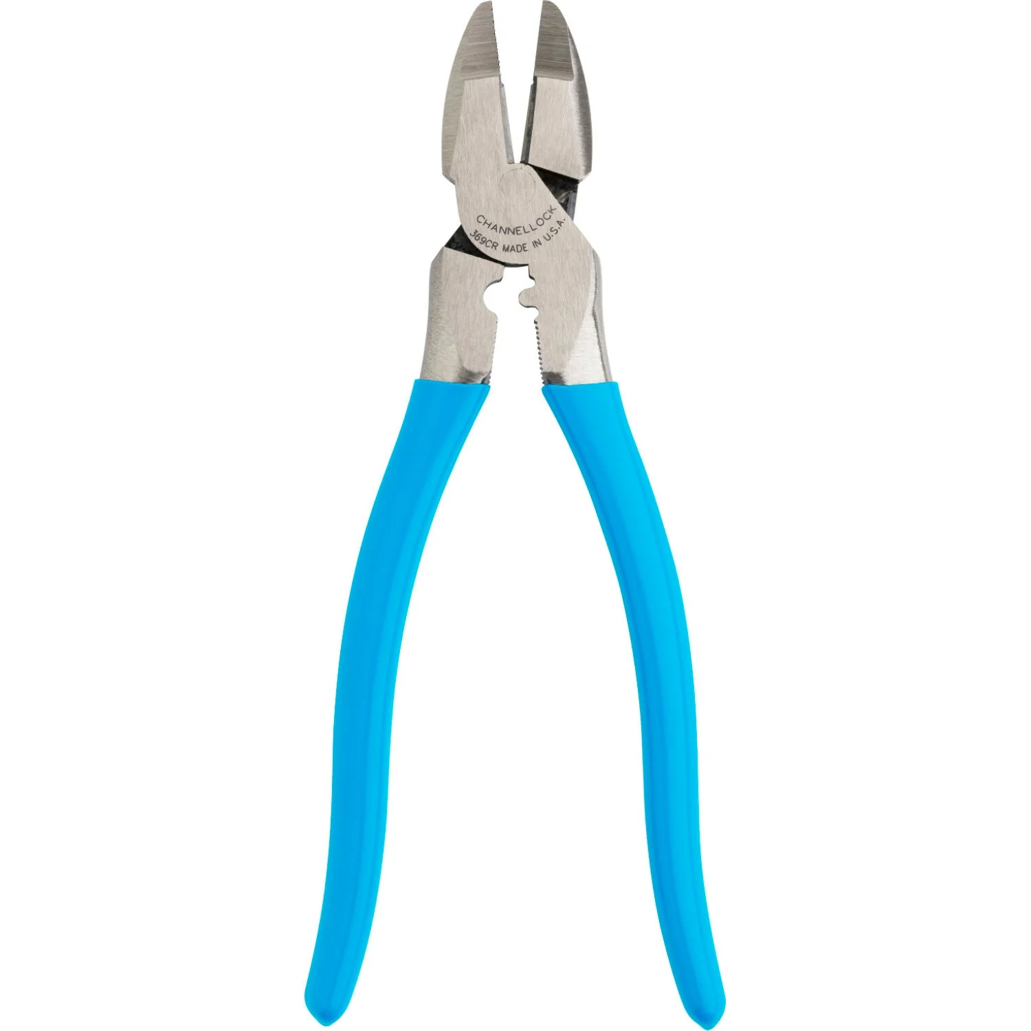 Channellock 369CR 9.5-inch XLT Round Nose Linemen Pliers w/ Crimper - Image 2