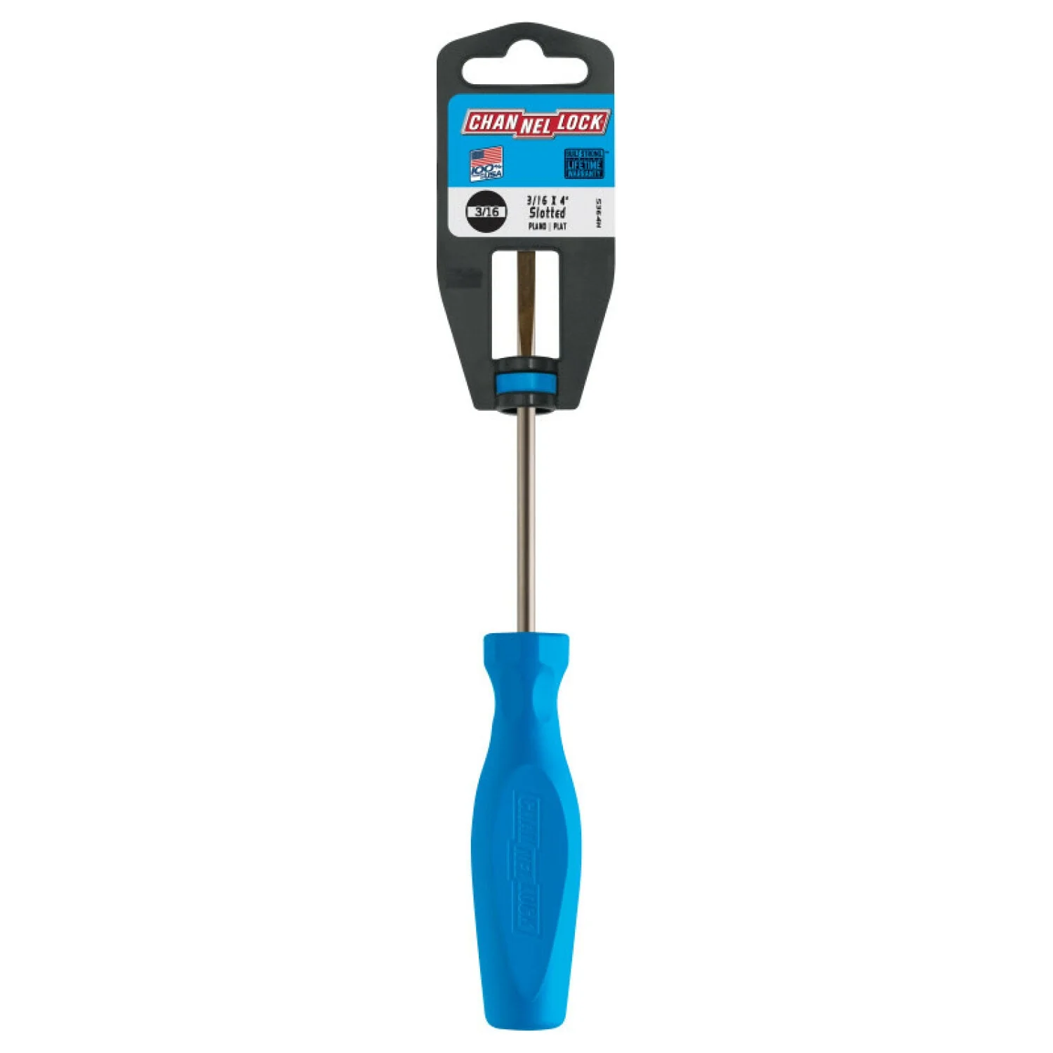 Channellock S364H Slotted 3/16 x 4-Inch Professional Screwdriver - Image 4