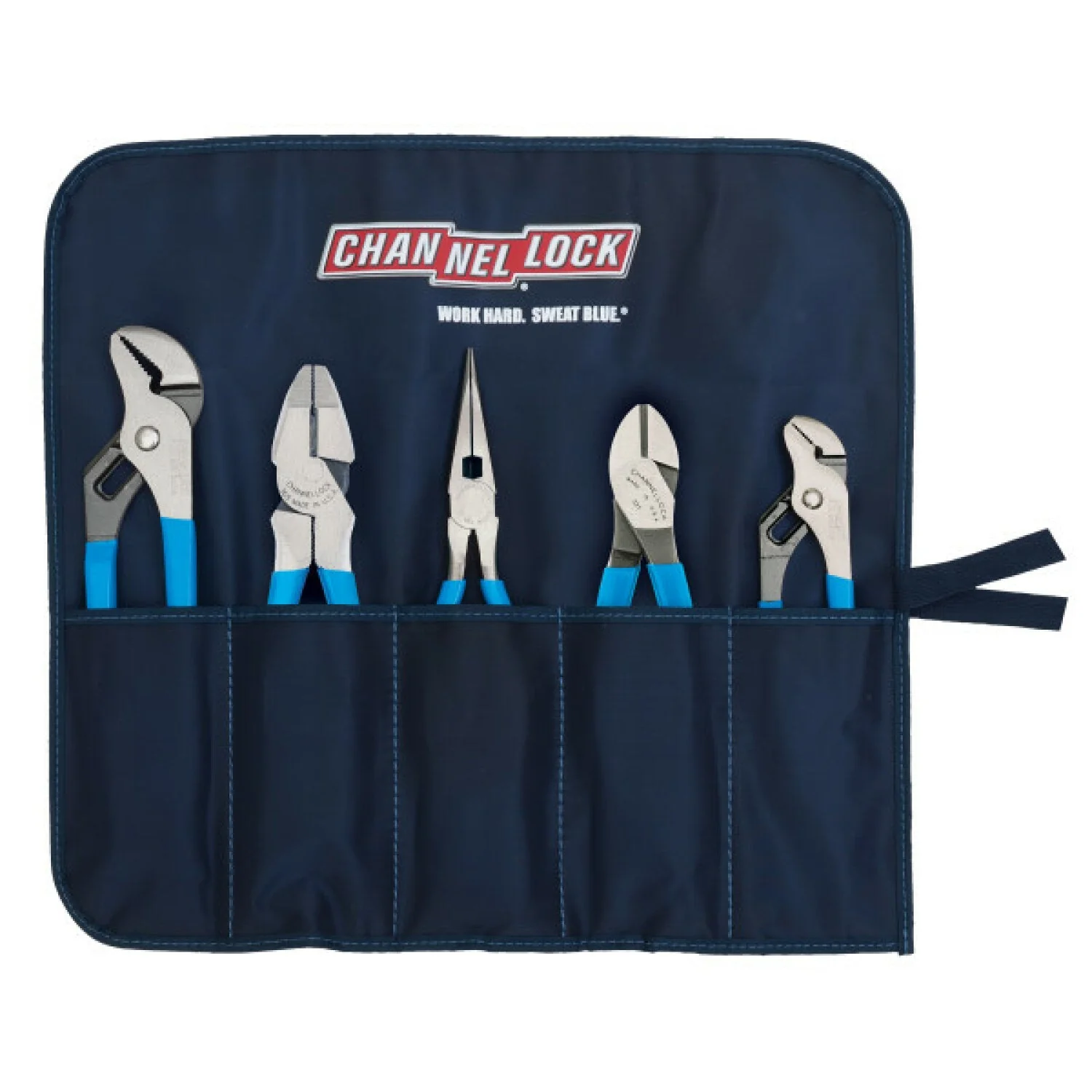 Channellock TOOL ROLL-5 5PC Professional Tool Set with Tool Roll - Image 2