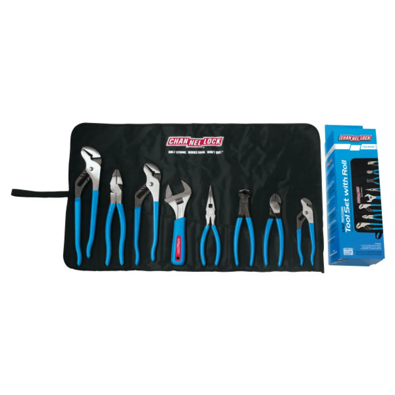 Channellock TOOL ROLL-8 8-Piece Professional Tool Set with Tool Roll - Image 3