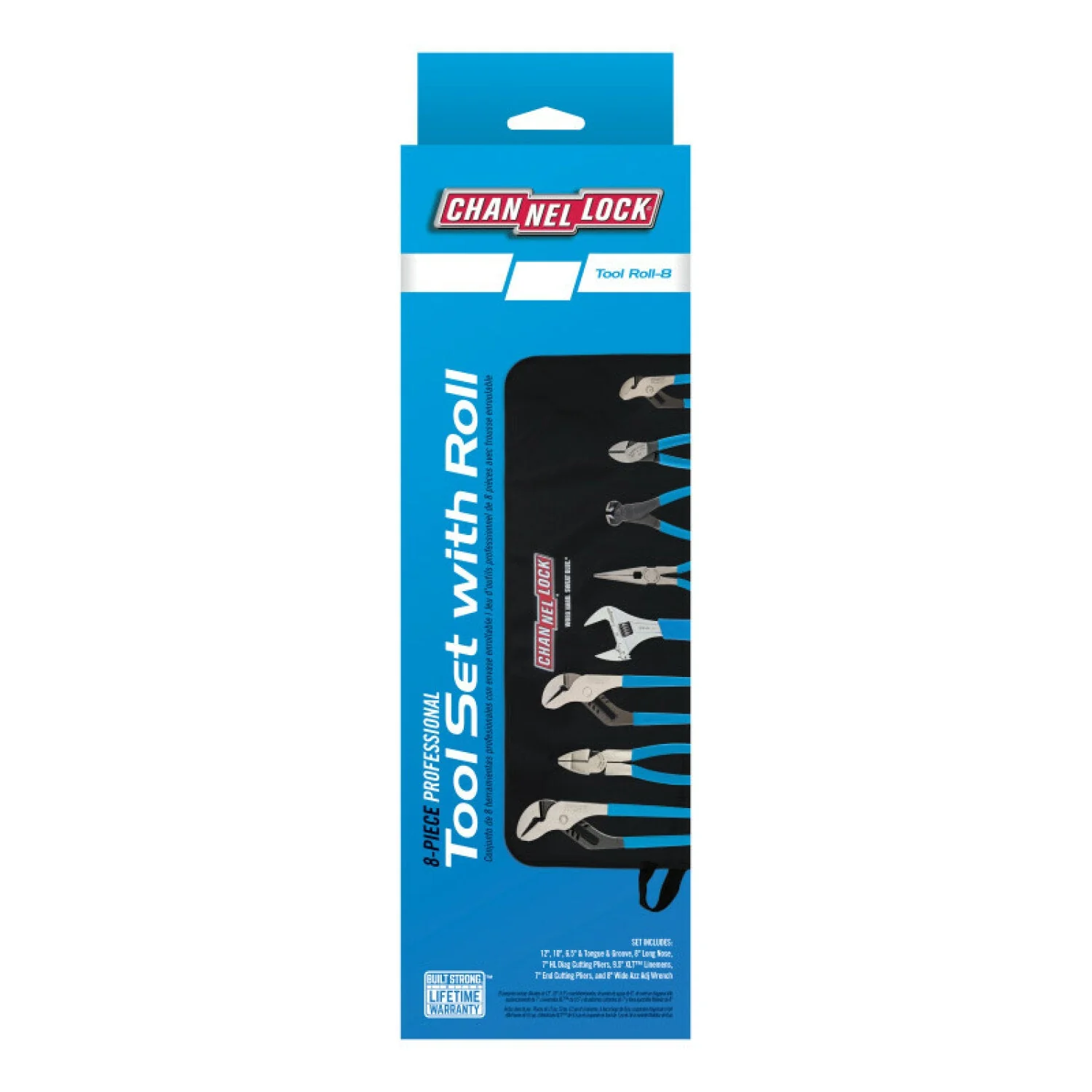 Channellock TOOL ROLL-8 8-Piece Professional Tool Set with Tool Roll - Image 5