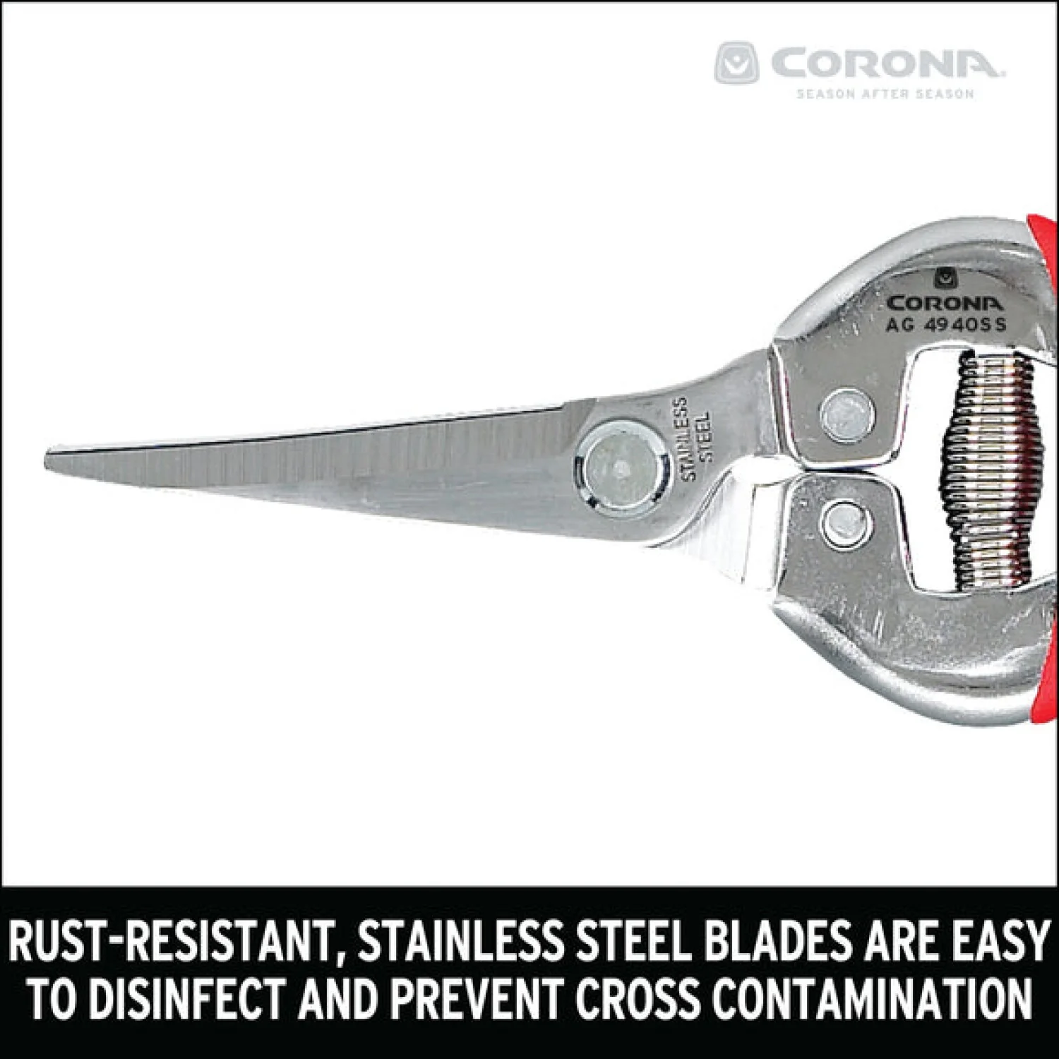 Corona AG 4940SS Long Curved Snips - Stainless Steel, 1¾ Inch - Image 9