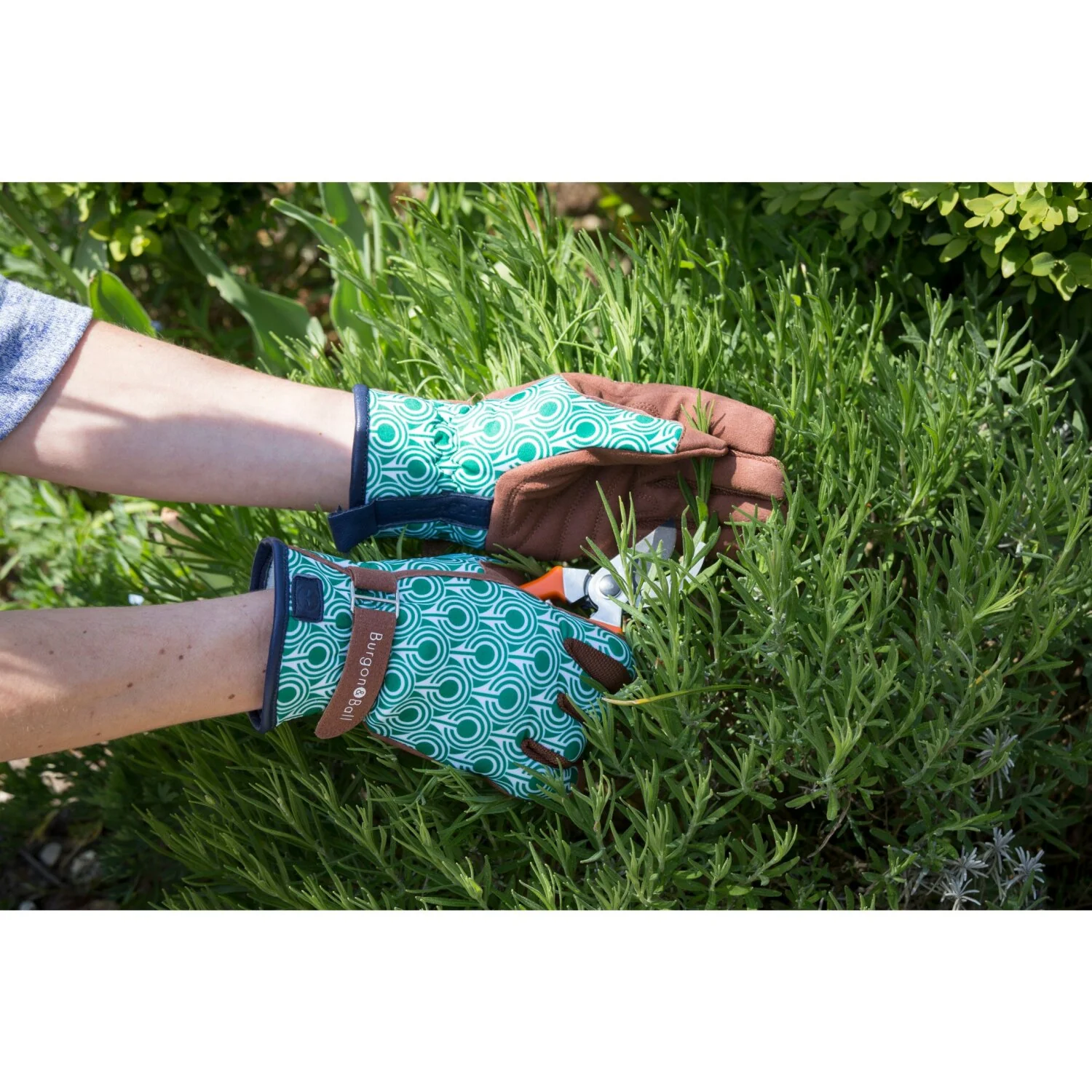Corona GLO/DECOML Love the Glove Garden Gloves, Deco, Medium/Large - Image 2
