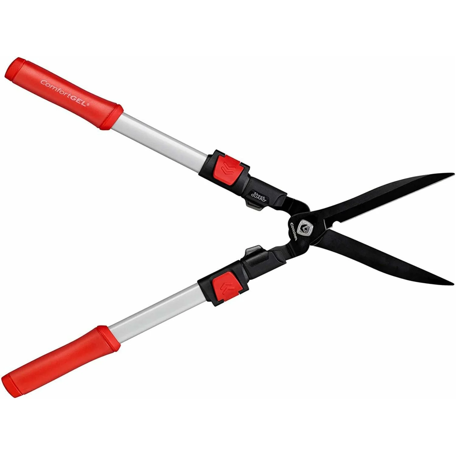 Corona HS 3344 Extendable Hedge Shears with ComfortGEL® Grip, 8 in. Blades, 17 in Handles - Image 2