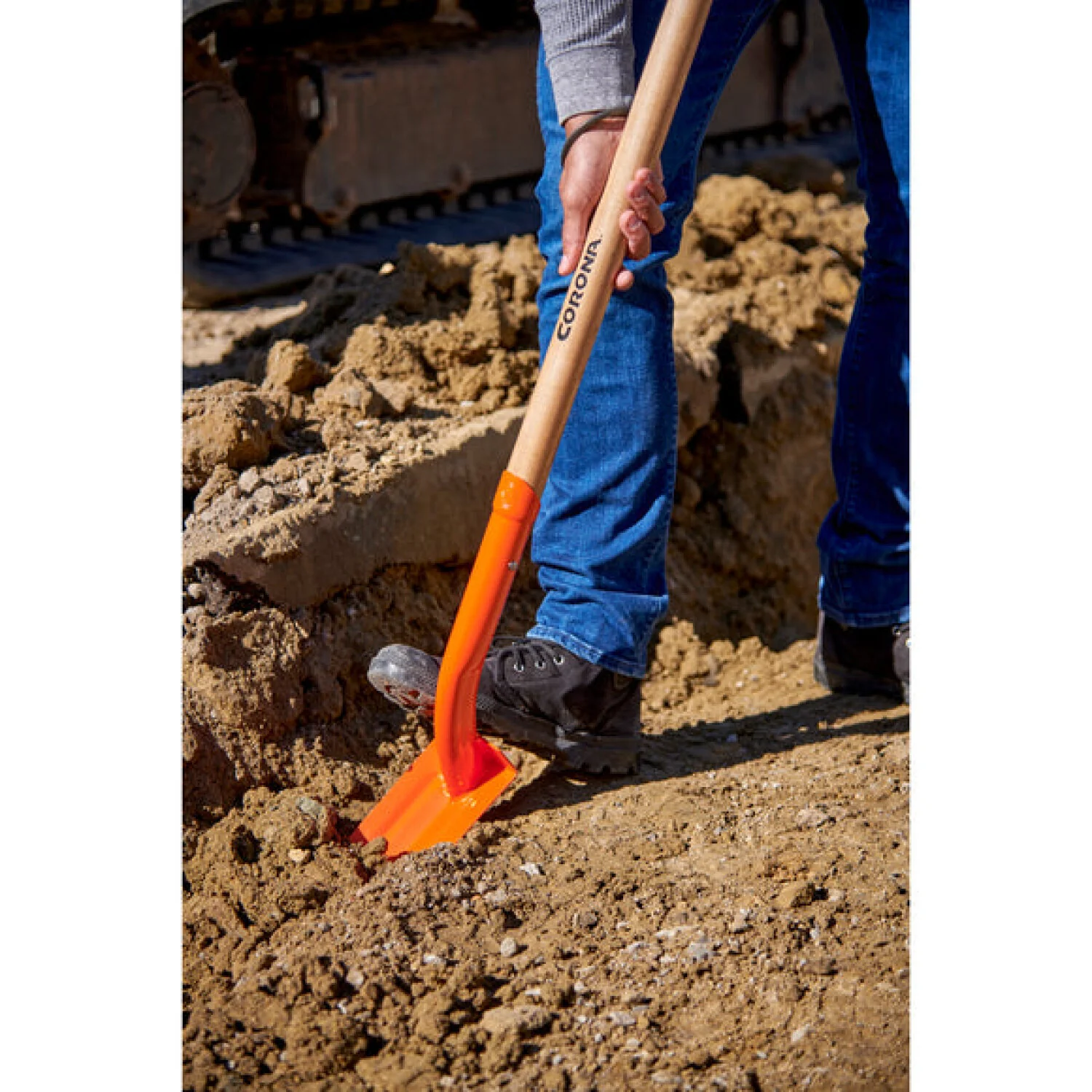 Corona SS16400 Trench Hardwood Shovel, 12 Gauge, 4 in. - Image 11