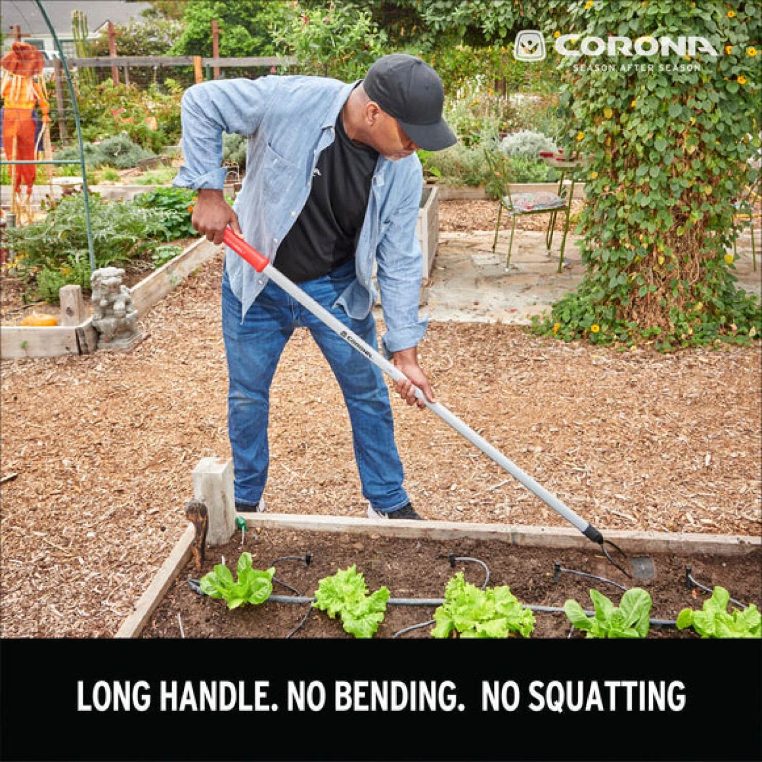 Corona LG 3664 · Dutch Hoe with ComfortGEL Grip - Image 2