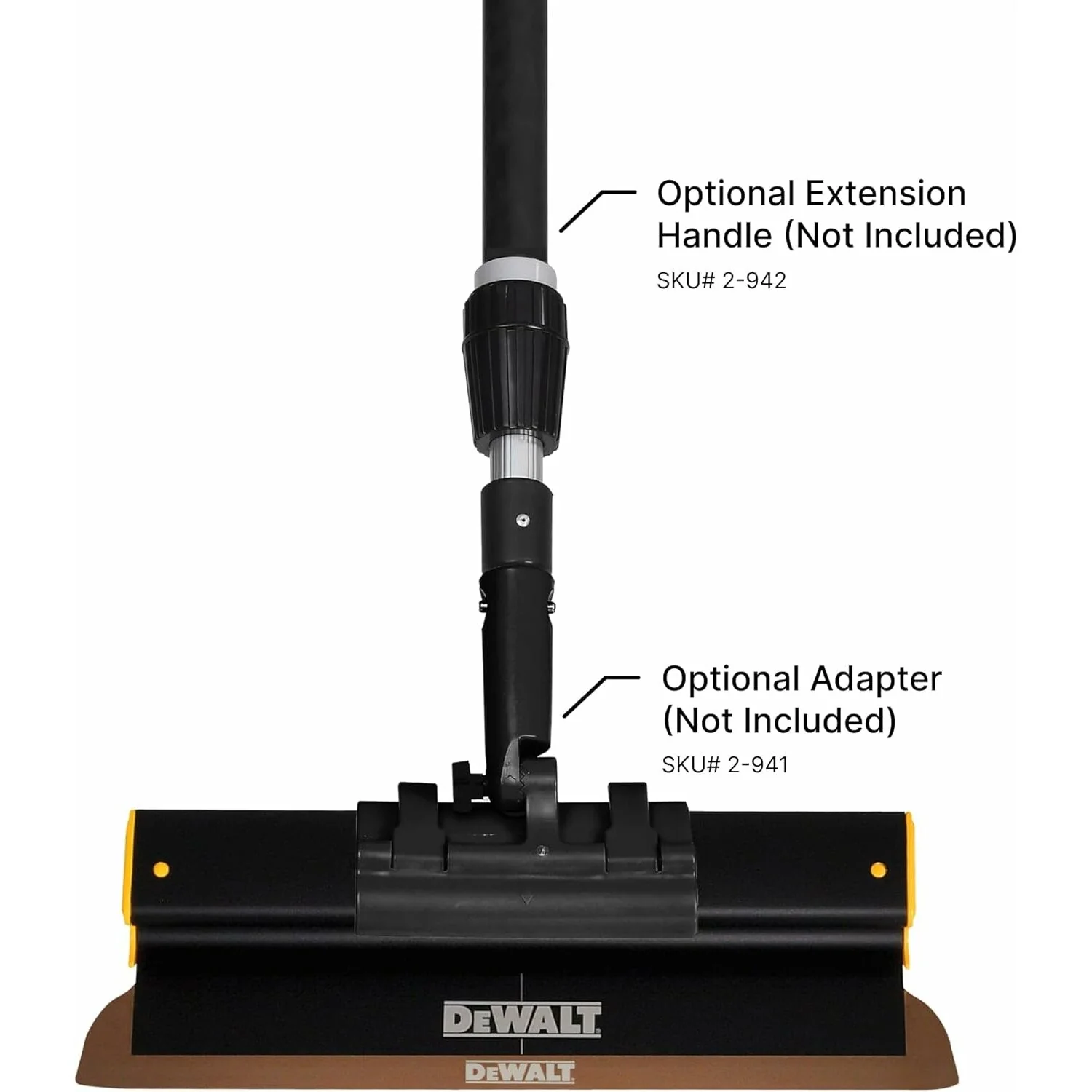 Dewalt DXTT-2-916 16 in. Skimming Blade - Aluminum Housing with 0.012 in. (0.3mm) Replaceable Stainless Steel Blade Insert - Image 3