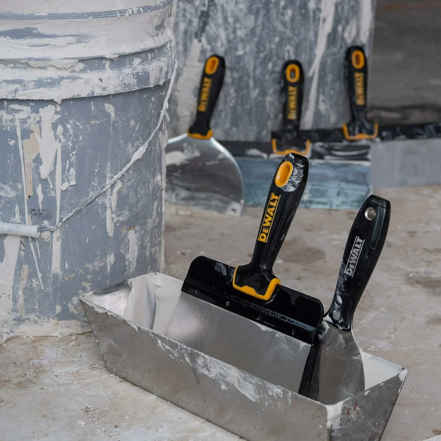 Dewalt DXTT-3-139 DW 6PC Stainless Steel J-Knife Set-Soft Grip Handle - Image 6