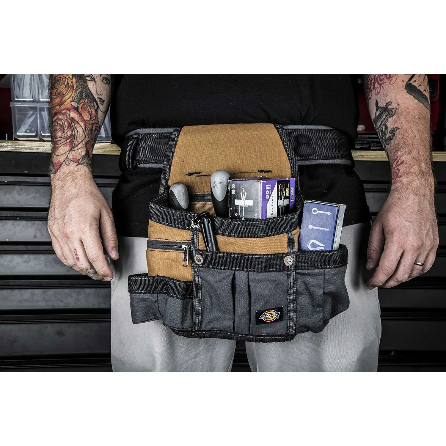Dickies 57000 8-Pocket Utility Pouch with 3-Inch Padded Belt - Image 2