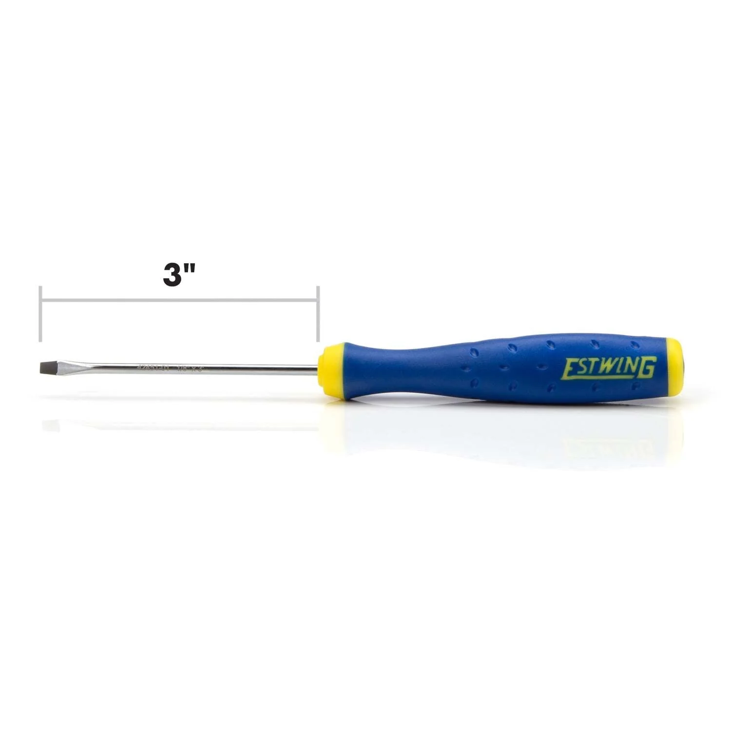 Estwing 42451-01 1/8-Inch x 3-Inch Magnetic Slotted Tip Precision Screwdriver with Ergonomic Handle - Image 2