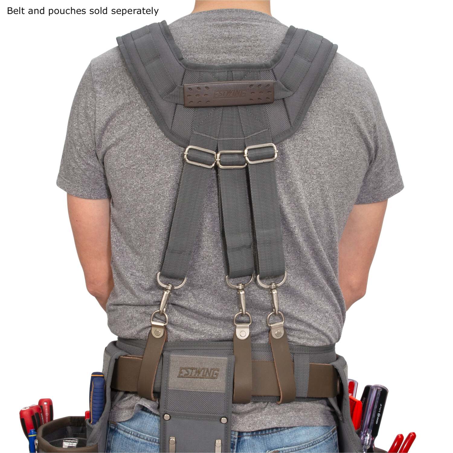 Estwing 94758 Cooling Mesh Padded Tool Belt Suspenders - Image 5