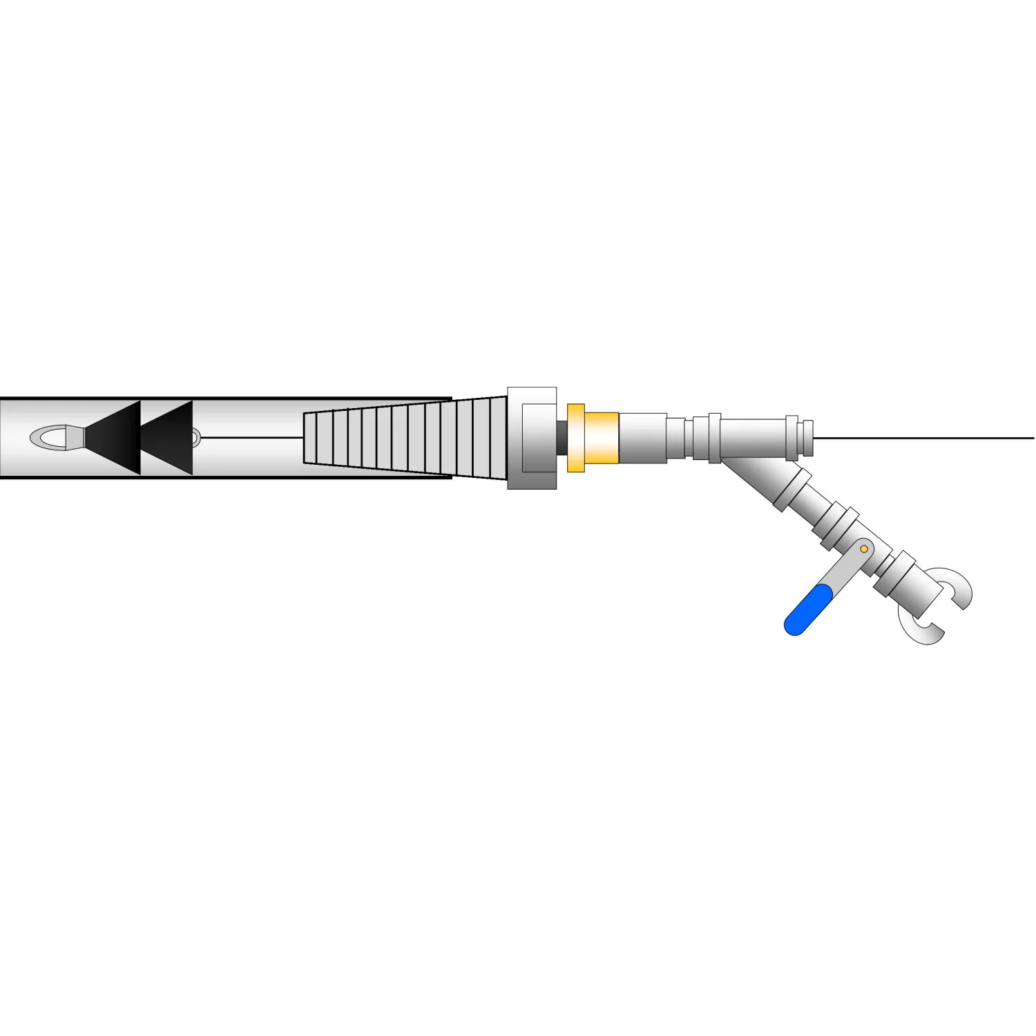 GMP 89817 Blow Gun Kit for 1 1/2 in. Innerduct - Image 3