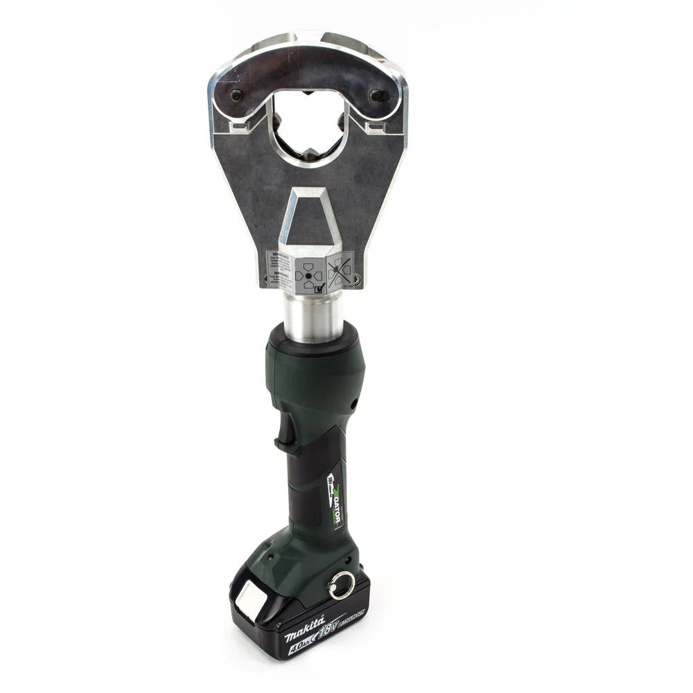 Greenlee EK6FTILX11 6 Ton Crimper, Quad Flip Top Inline Li-Ion, Standard, 120V - Image 2