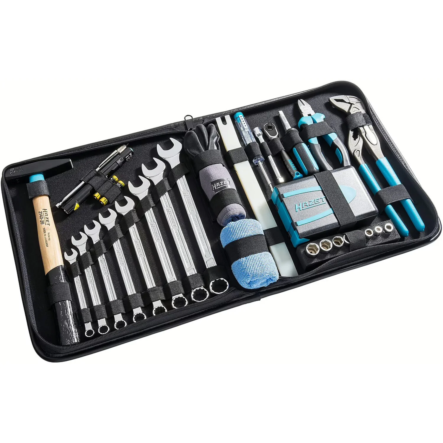 Hazet 1520/64 Leather tool case ∙ with assortment - Image 6