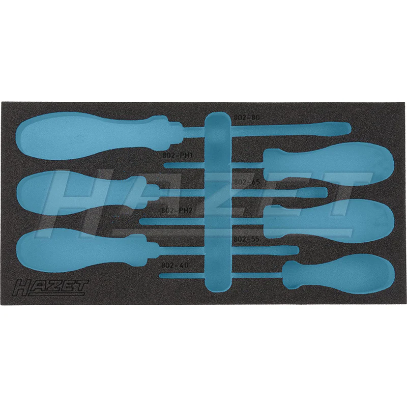 Hazet 163-184L Empty 2-Component Soft Foam Insert
