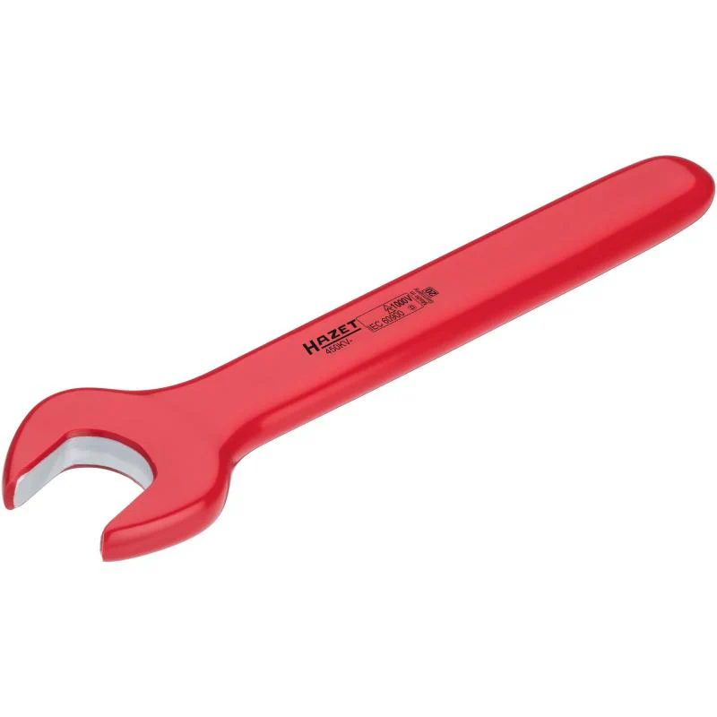 Hazet 450KV-12 Single Open-End Wrench with Protective Insulation, 12mm - Image 2
