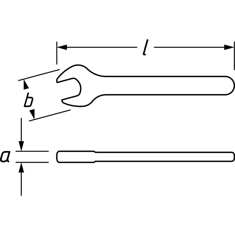 Hazet 450KV-27 Single Open-End Wrench with Protective Insulation, 27mm - Image 3