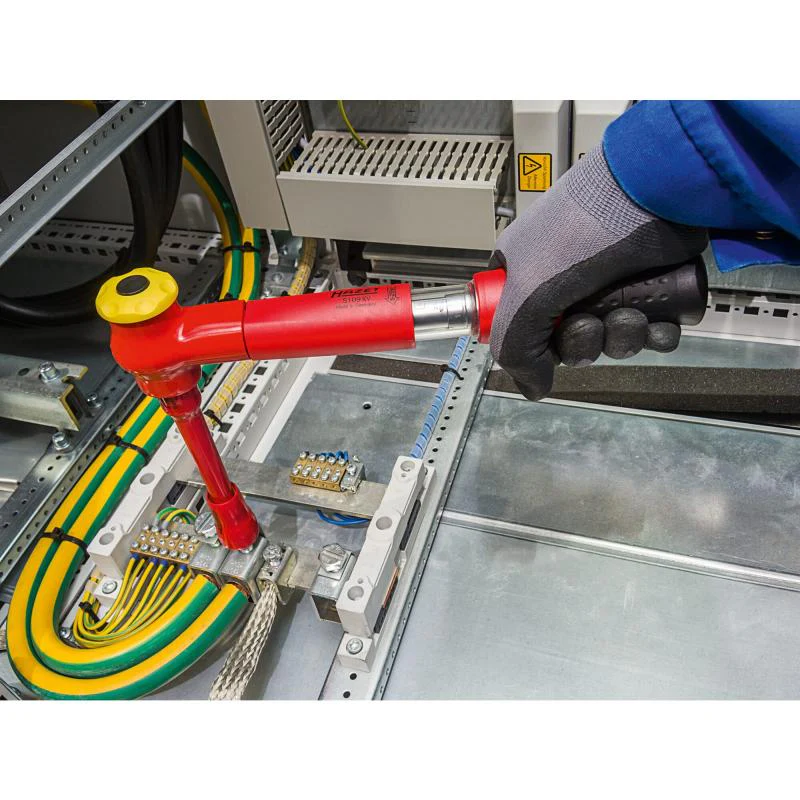 Hazet 5109KV Torque Wrench with Protective Insulation, 5-25 Nm, 10mm (3/8") Square - Image 4