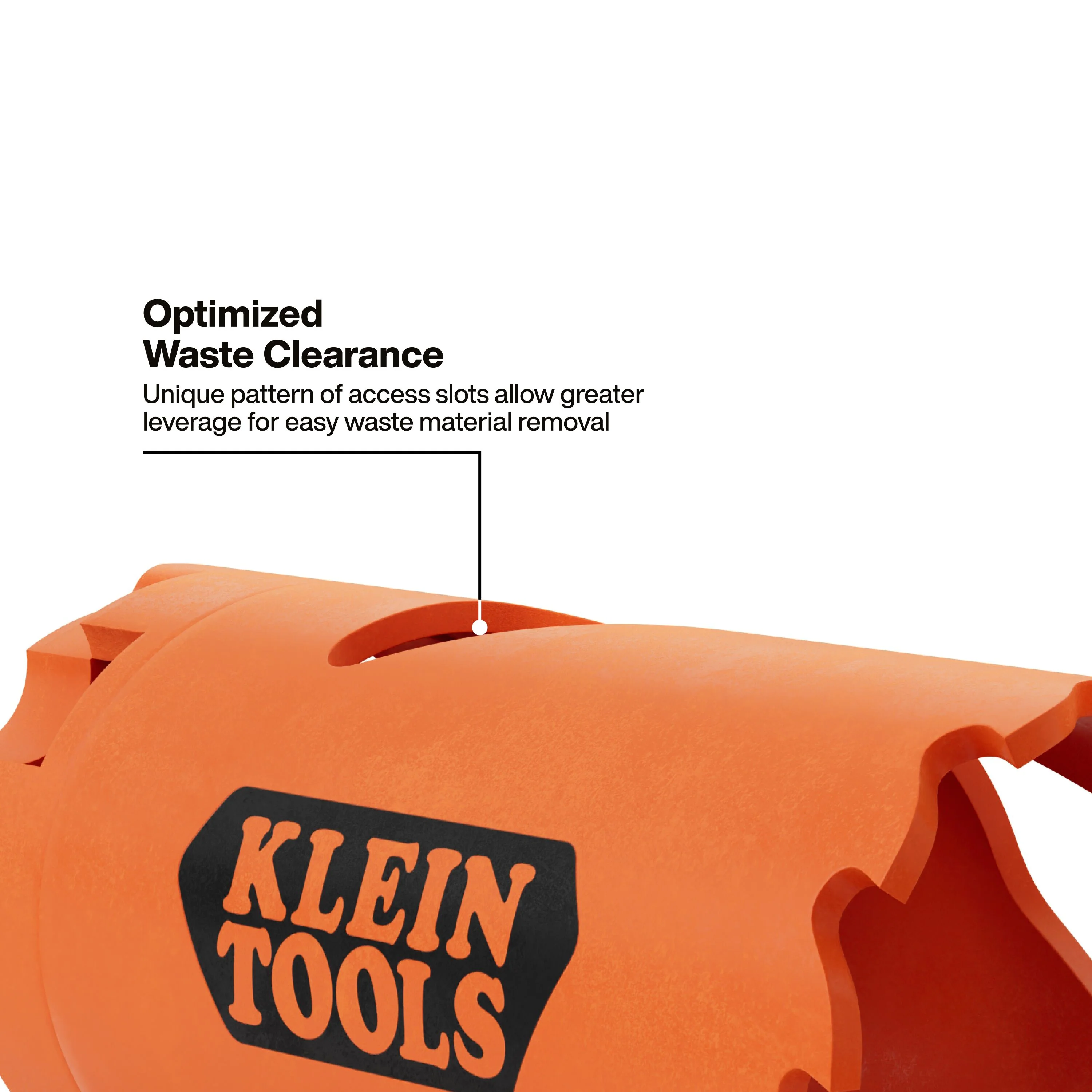 Klein Tools 31015 Bi-Metal Hole Saw, 1-1/8-Inch - Image 3