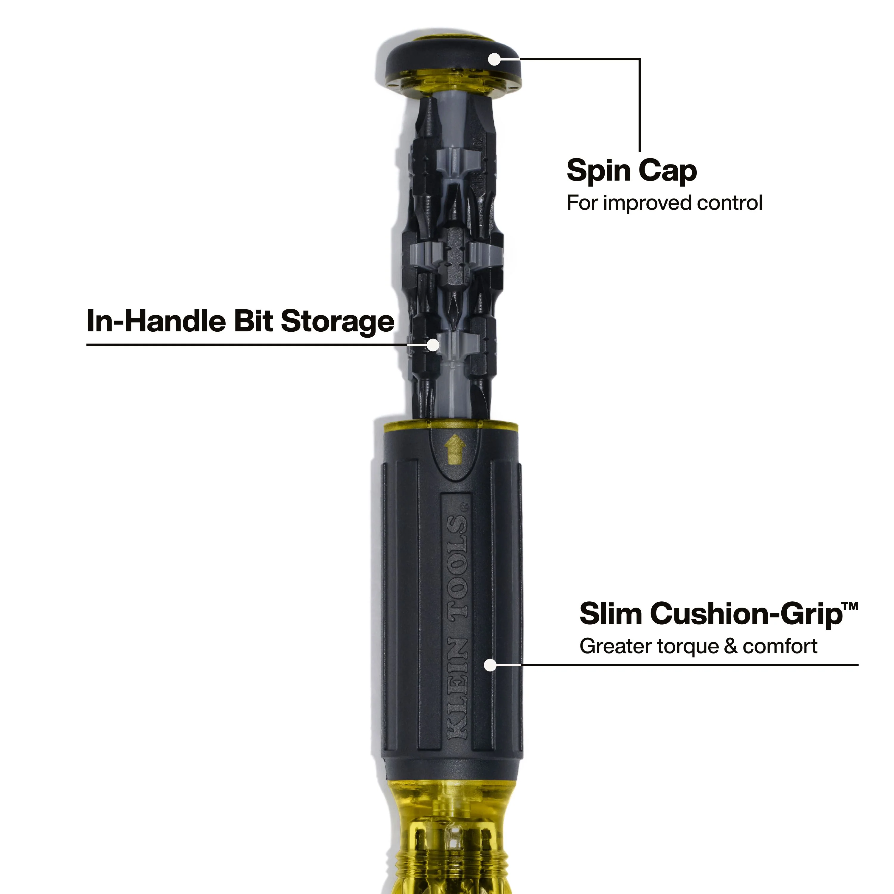 Klein Tools 32317HD 27-in-1 Impact-Rated Multi-Bit Screwdriver - Image 3