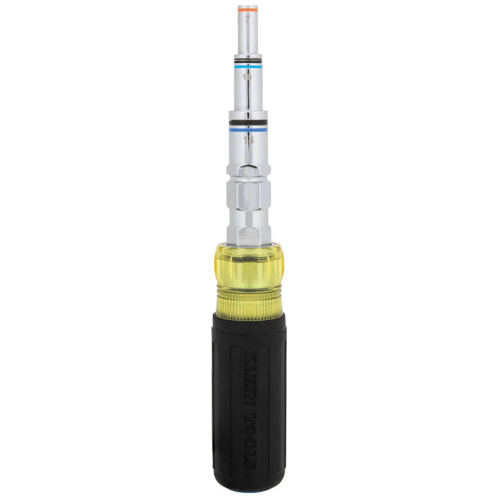 Klein Tools 32809MAGM 11-in-1 Pass-Through Magnetic Multi-Nut Driver, Metric - Image 3