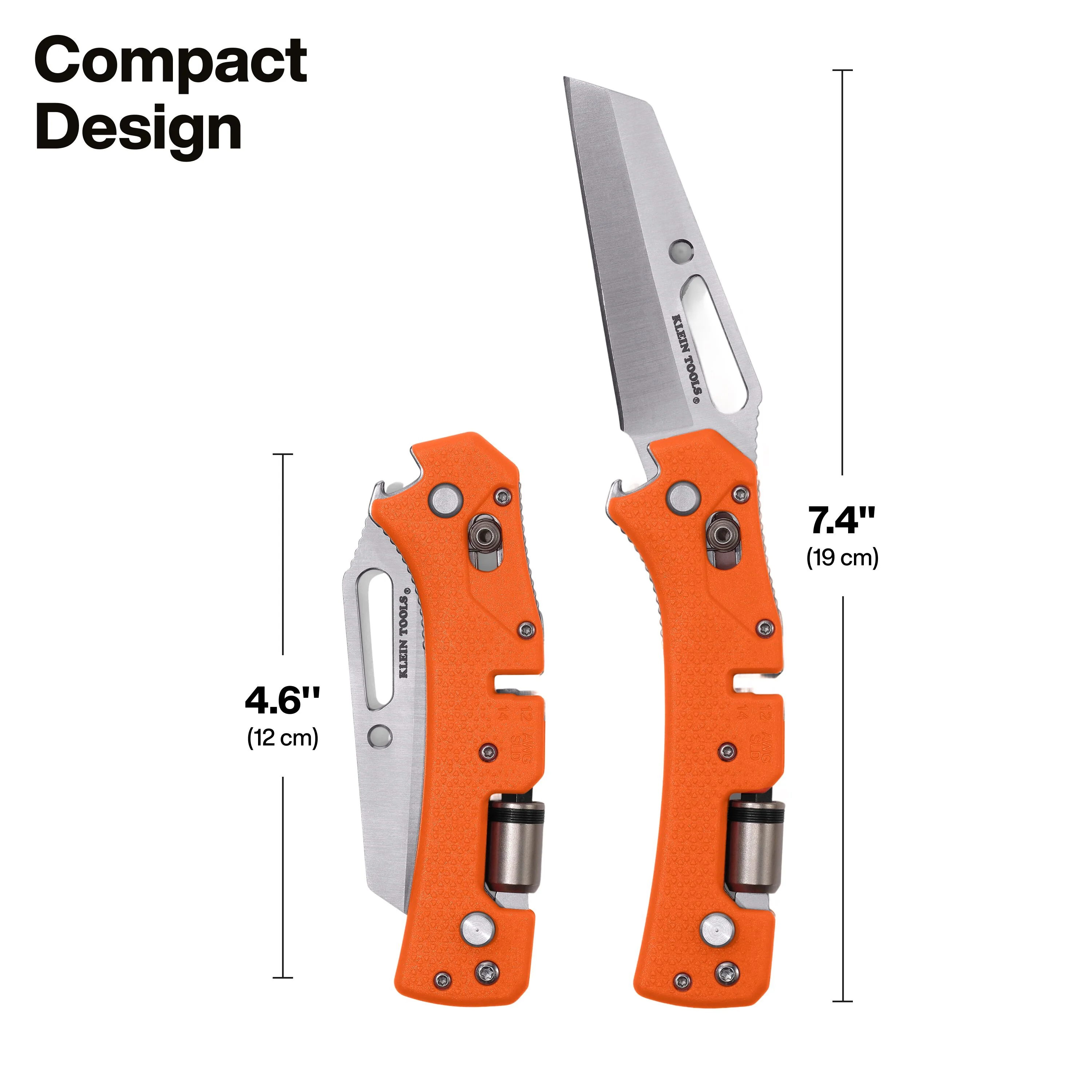 Klein Tools 44056D Electrician's Pocket Knife with Driver - Image 4