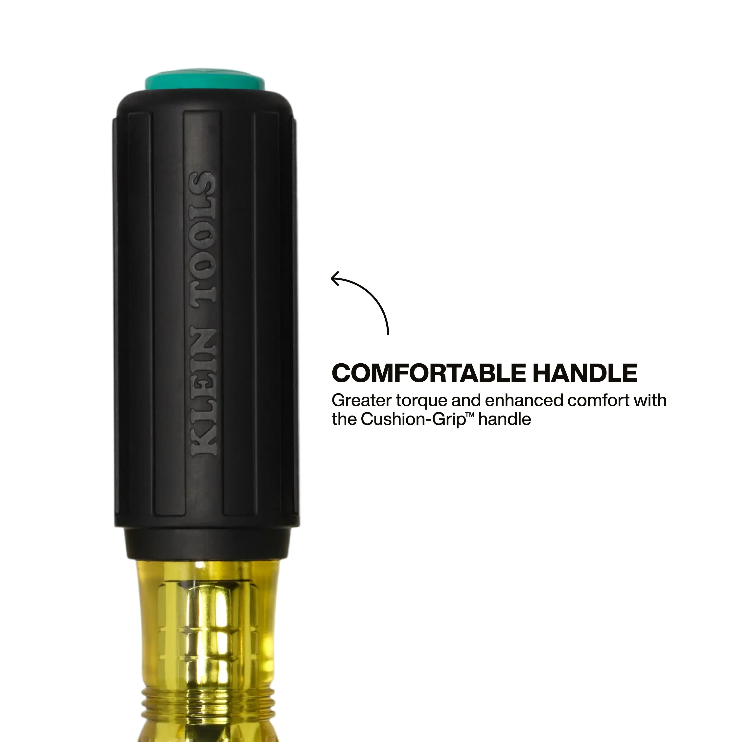 Klein Tools 65413M Metric Color-Coded Nut Driver, Heavy-Duty Hollow-Shaft, 13 mm - Image 4