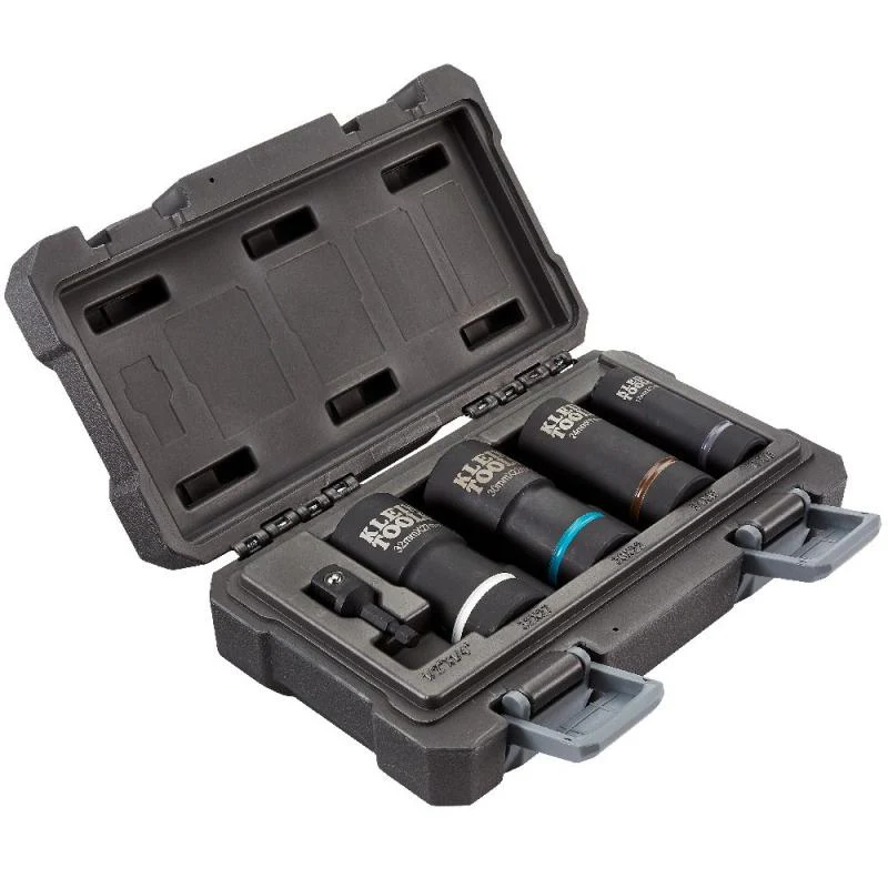 Klein Tools 66054E 2-in-1 Metric Impact Socket, 12-Point, 32 x 27 mm - Image 4