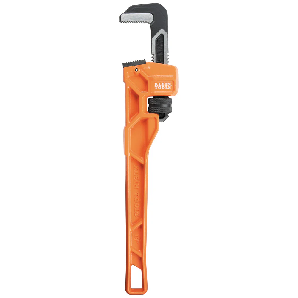 Klein Tools 68228 Adjustable Cast Iron Pipe Wrench, 18" - Image 2