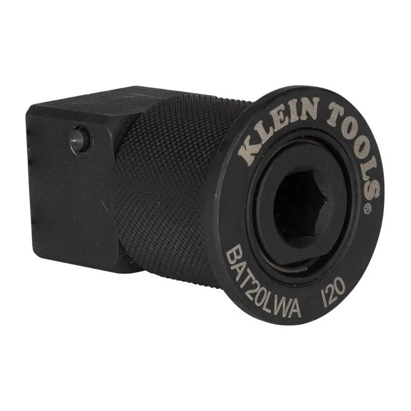 Klein Tools BAT20LWA 7/16-Inch Adapter for 90-Degree Impact Wrench - Image 4