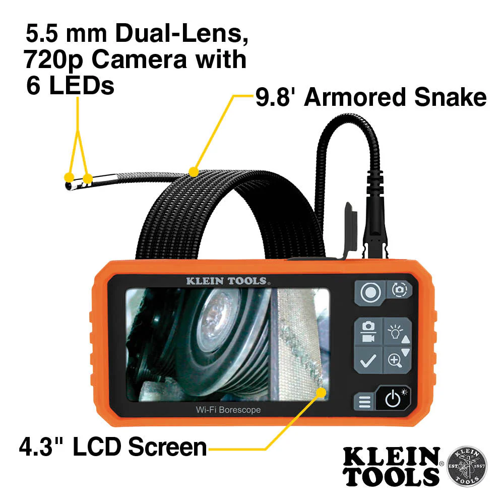 Klein Tools ET19 Pro Borescope - Image 4