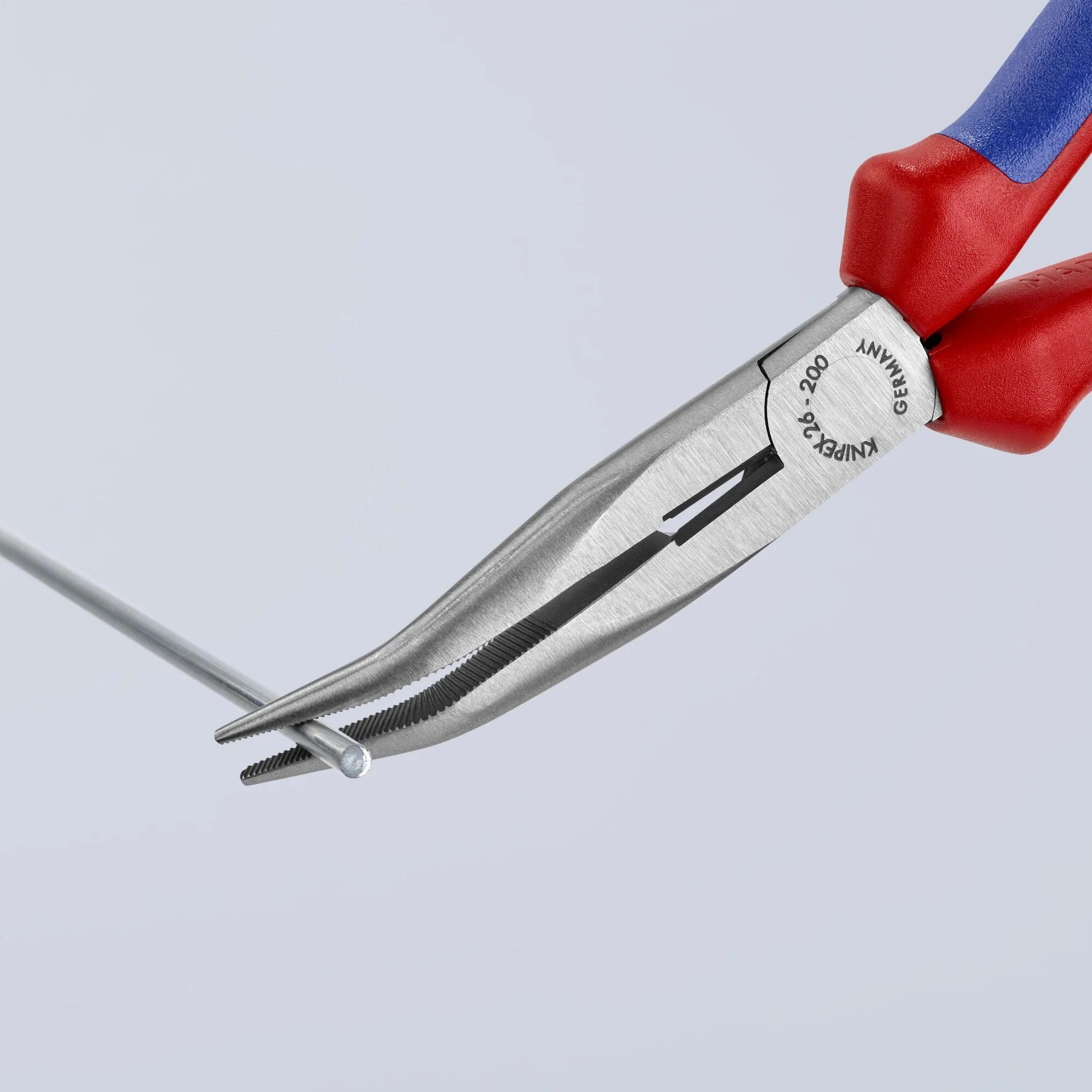 Knipex 26 22 200 SBA KnipeXtend Long Nose 40° Angled Pliers with Cutter, 8" - Image 14