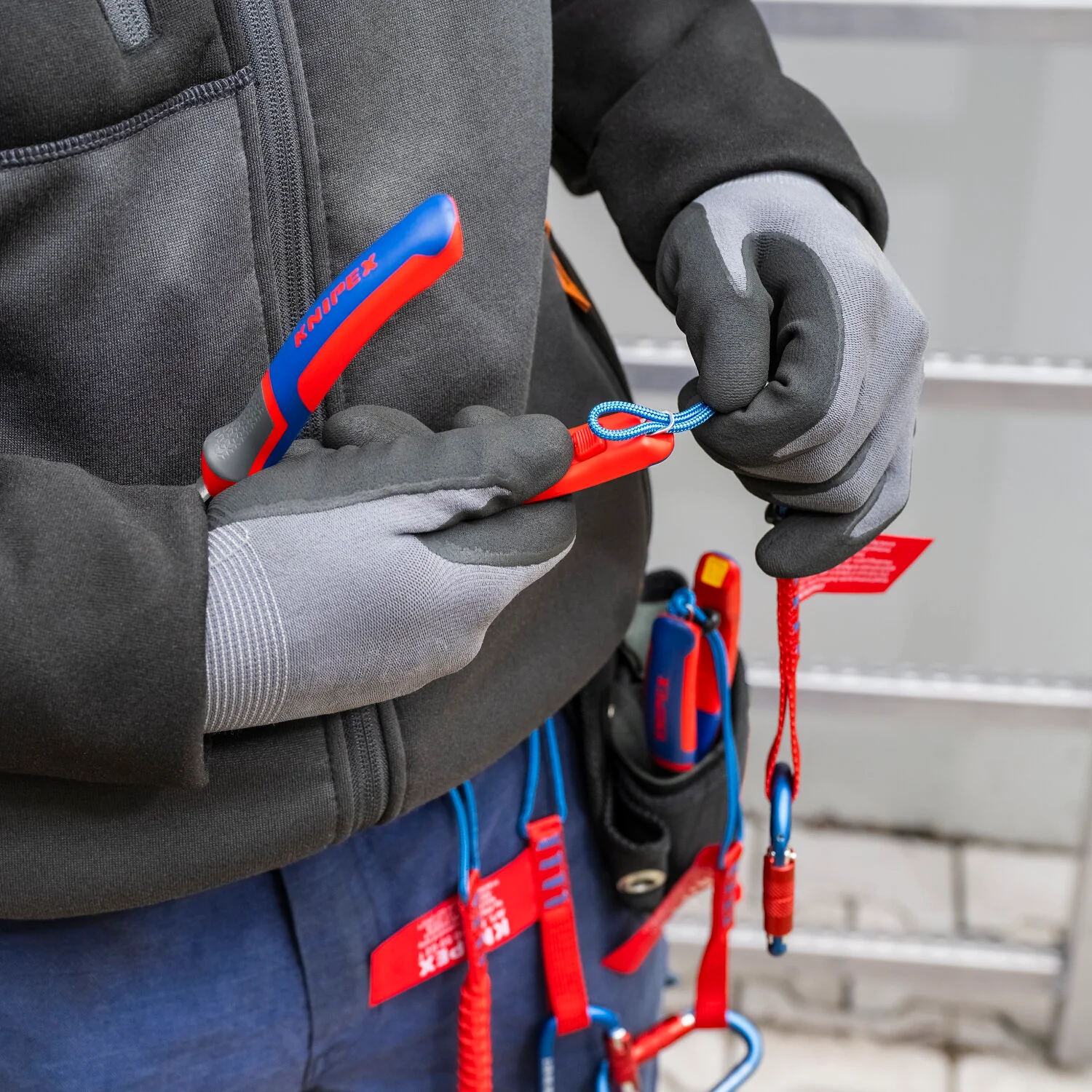 Knipex 82 02 200 SBA KnipeXtend Twin Grip Pliers, 8" - Image 18