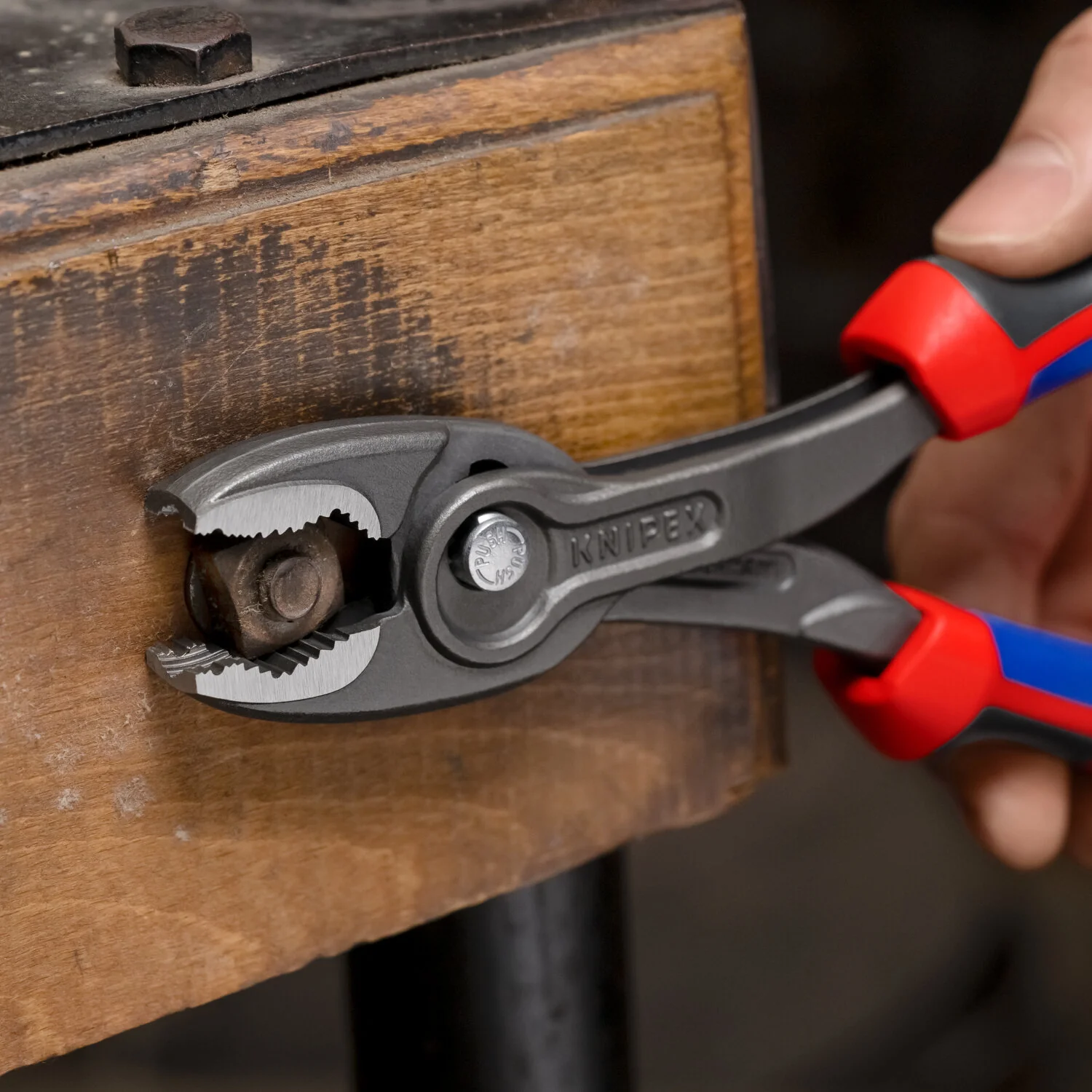 Knipex 82 02 200 KnipeXtend Twin Grip Pliers, 8" - Image 20