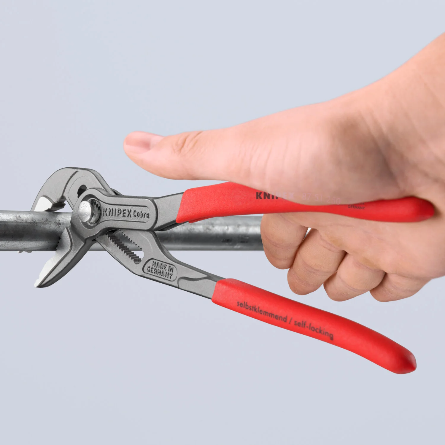 Knipex 87 51 250 SBA Cobra ES Water Pump Pliers, 10" - Image 8