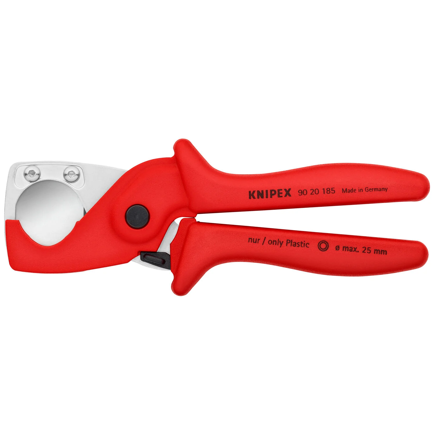 Knipex 90 20 185 SBA PlastiCut Flexible Hose and PVC Cutter, 7 1/4"