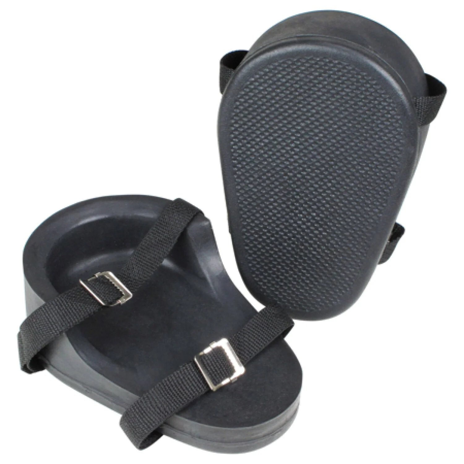 Kraft Tool CC151 28" x 8" Deluxe Heavy-Duty Stainless Steel Knee Boards (Pair) - Image 2