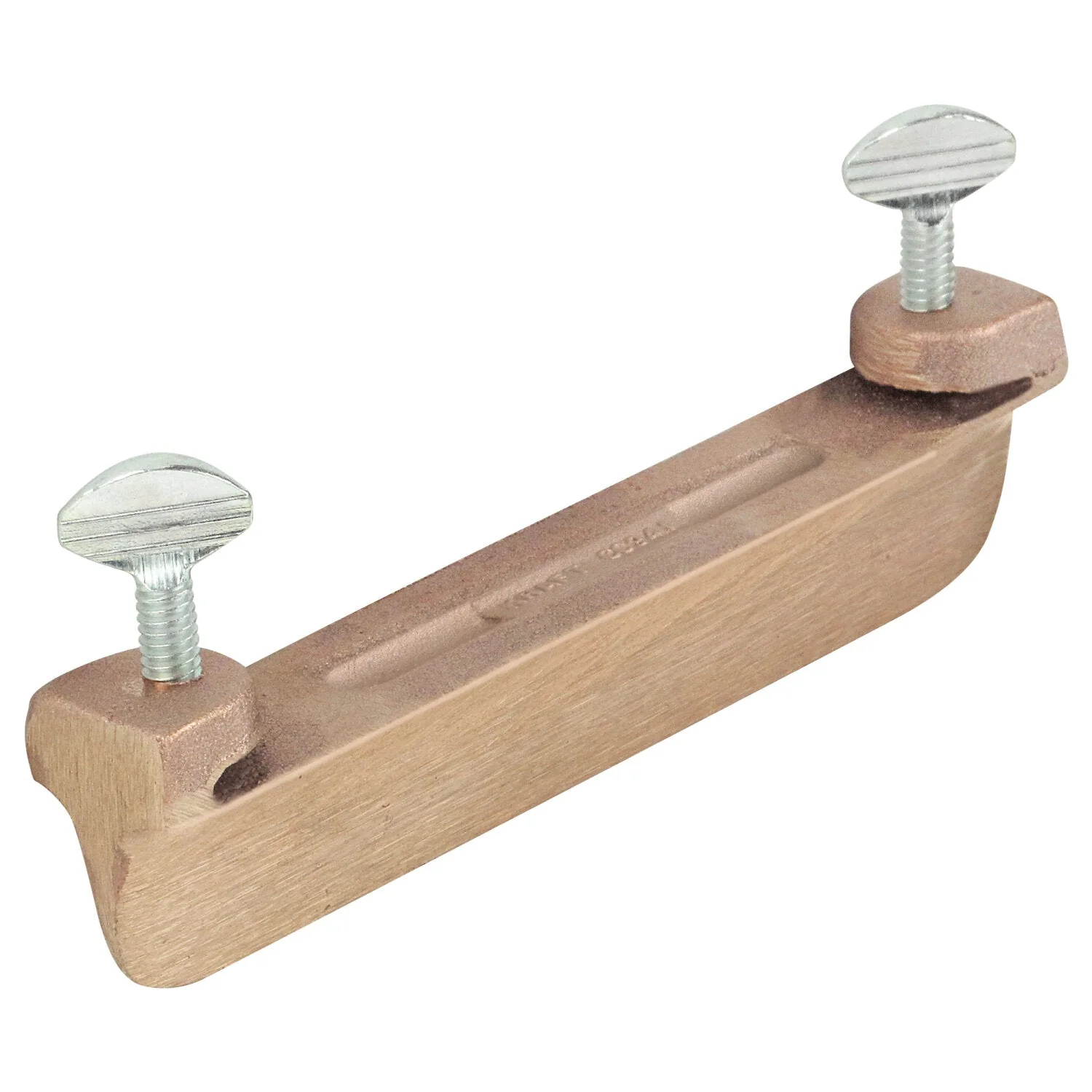 Kraft Tool CC600-01 5" x 12" 3/8"R, 3/4"D Stainless Steel Edger with Adjustable Groover with All-Angle Bracket - Image 2