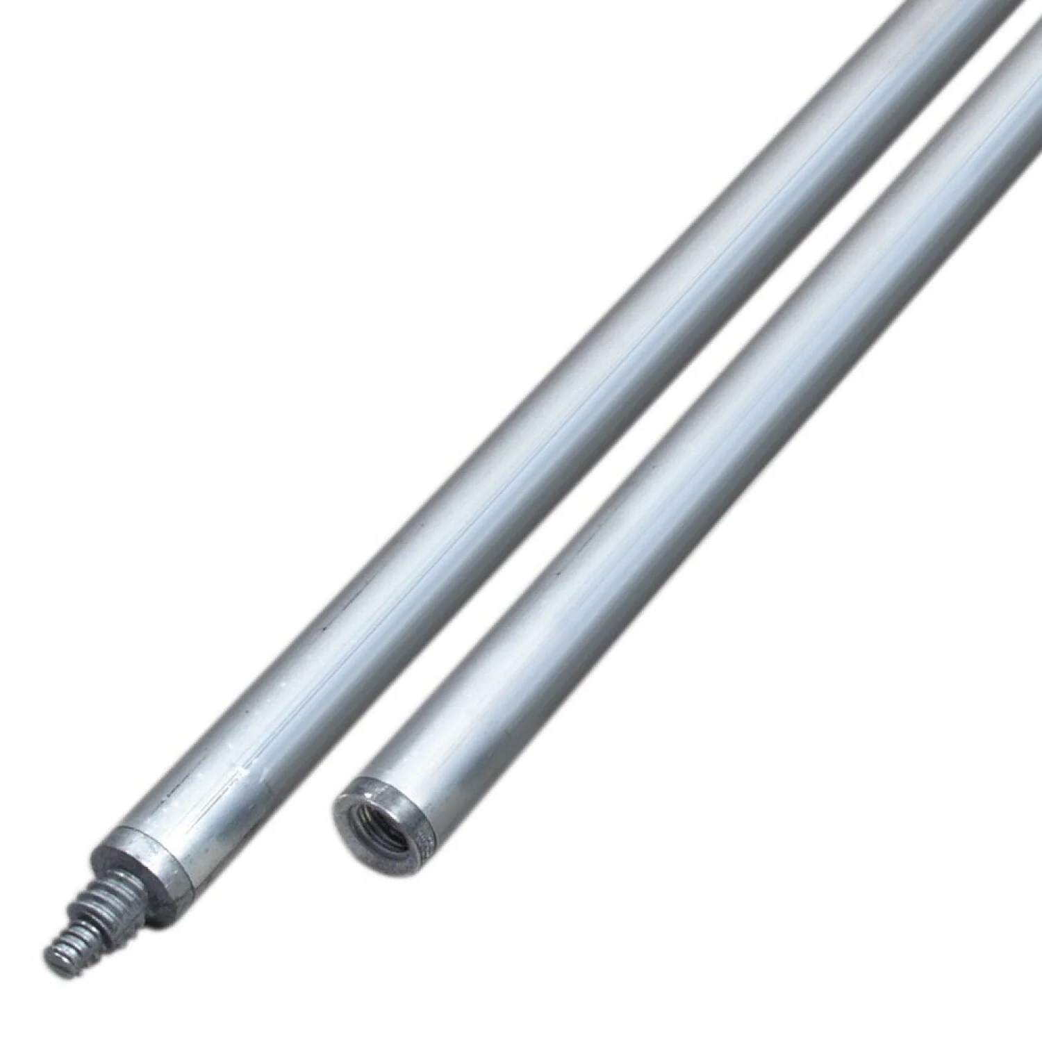 Kraft Tool CC670-PK3 6' Aluminum Threaded Handle - 1-1/4" Diameter - Image 2