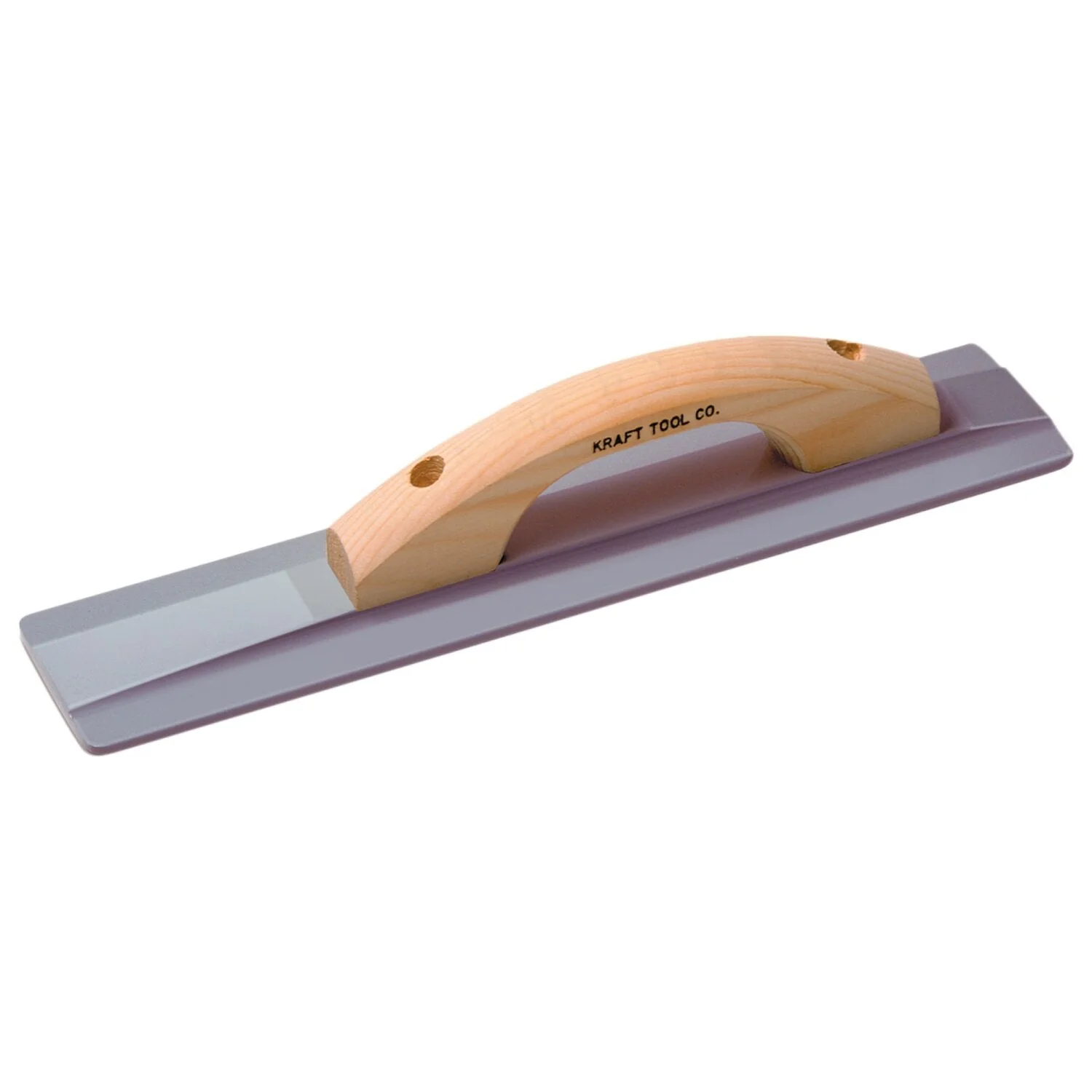 Kraft Tool CF016 16" x 3-1/4" Square End Magnesium Hand Float with Wood Handle