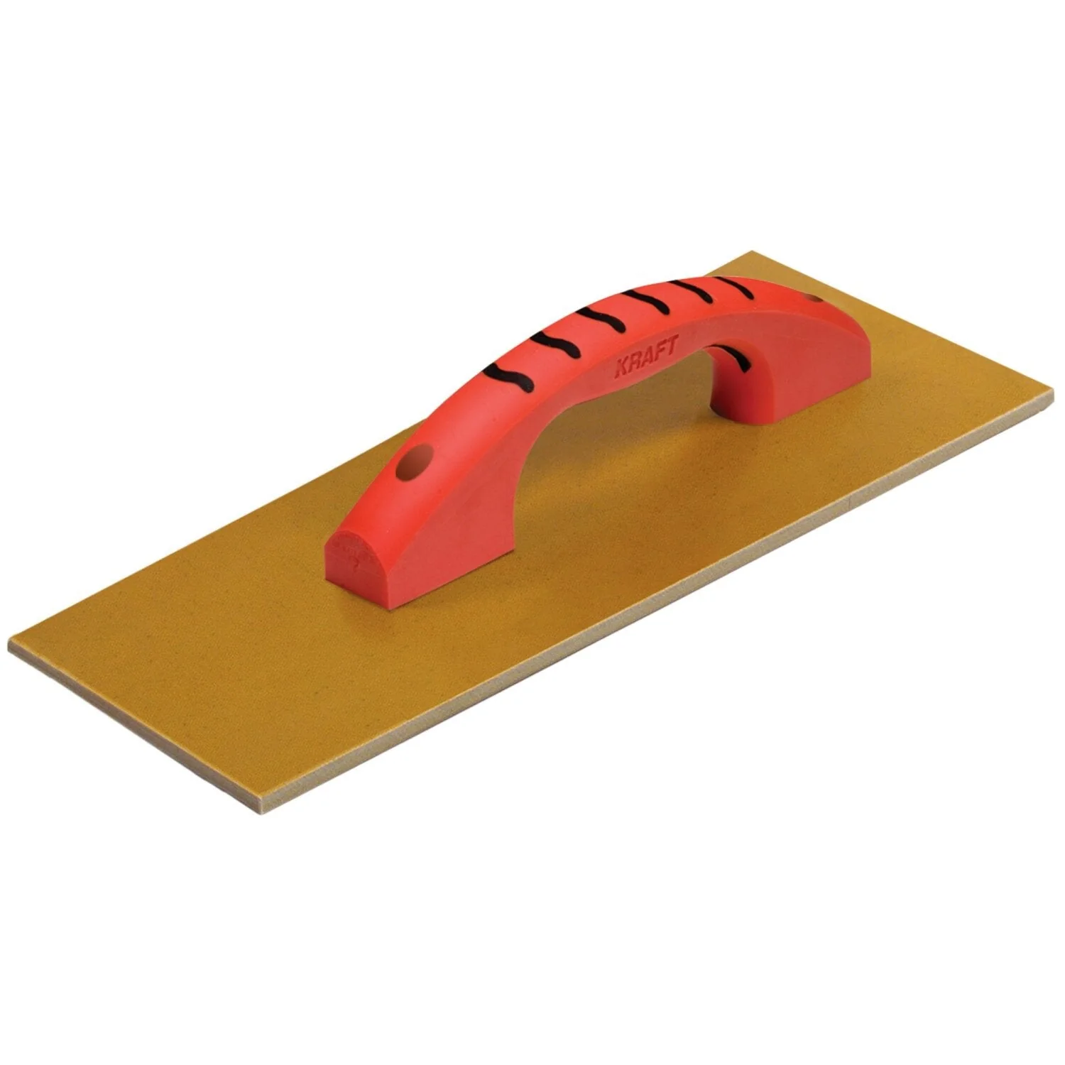 Kraft Tool CF530PF 14" x 5" Square End Laminated Canvas-Resin Float with ProForm Handle