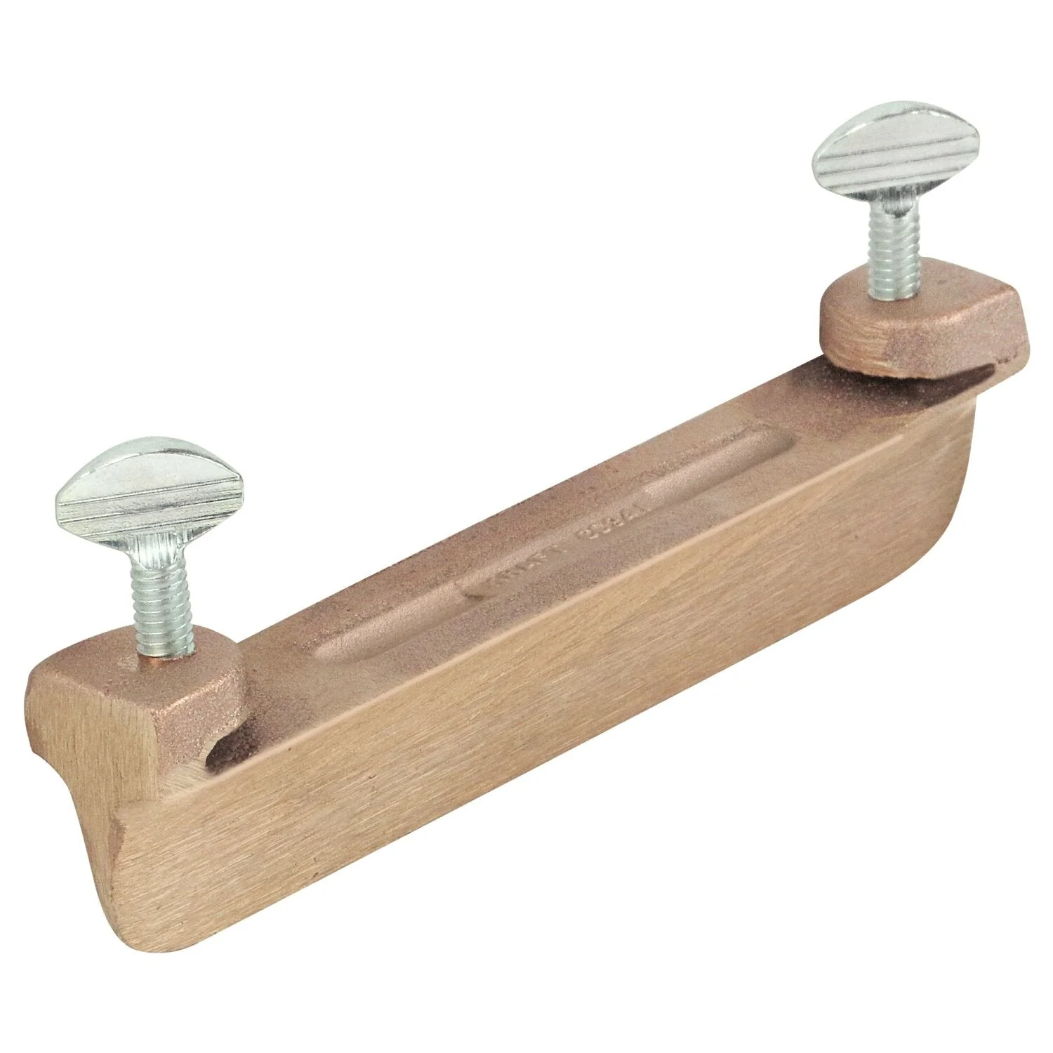 Kraft Tool CF611 5" x 12" 1/2"R, 1/2"D Stainless Steel Edger with Adjustable Groover - Image 3